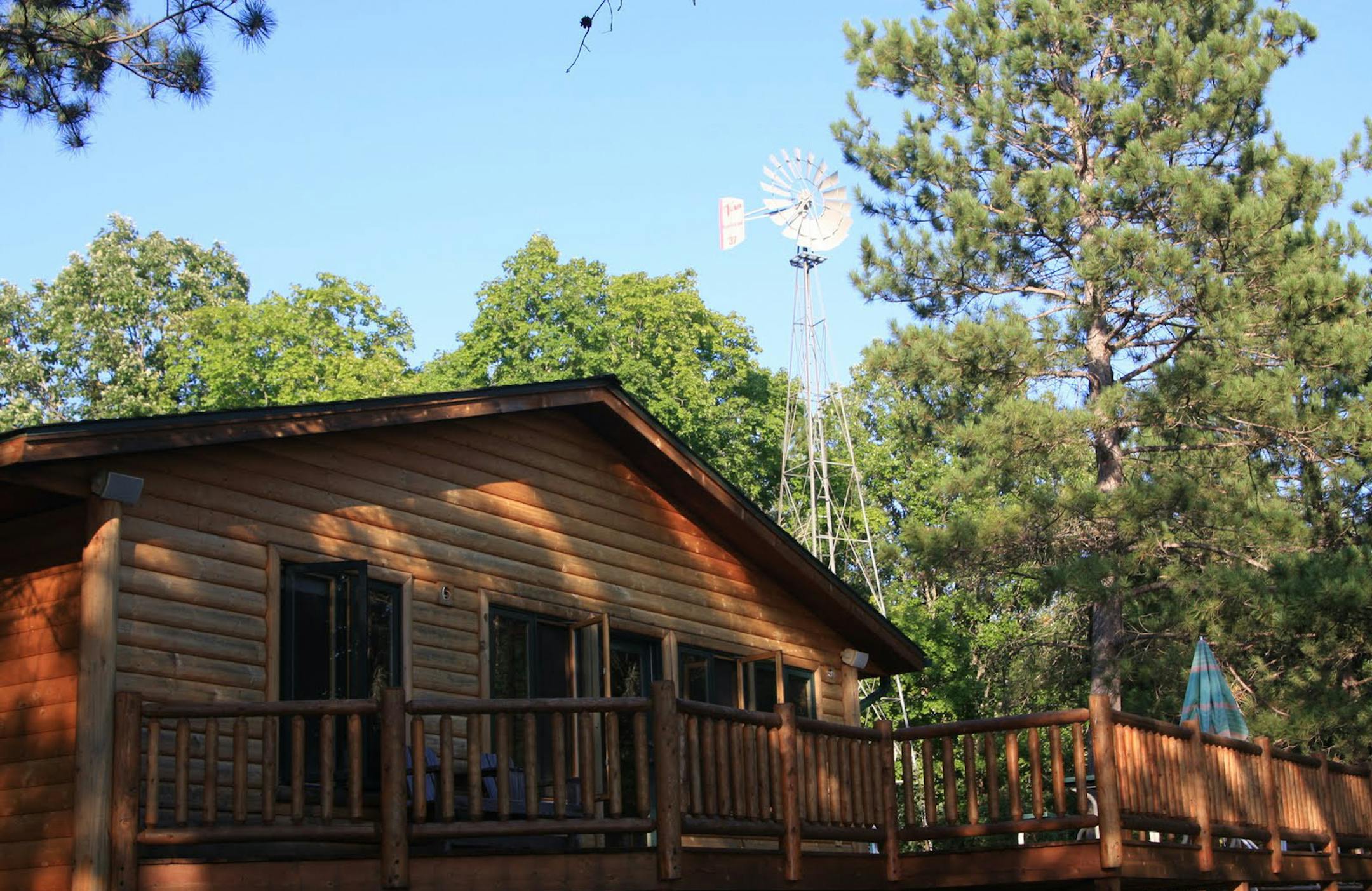 The Carlson family erected a windmill to honor its patriarch, Vern, who had an affinity for windmills from childhood.