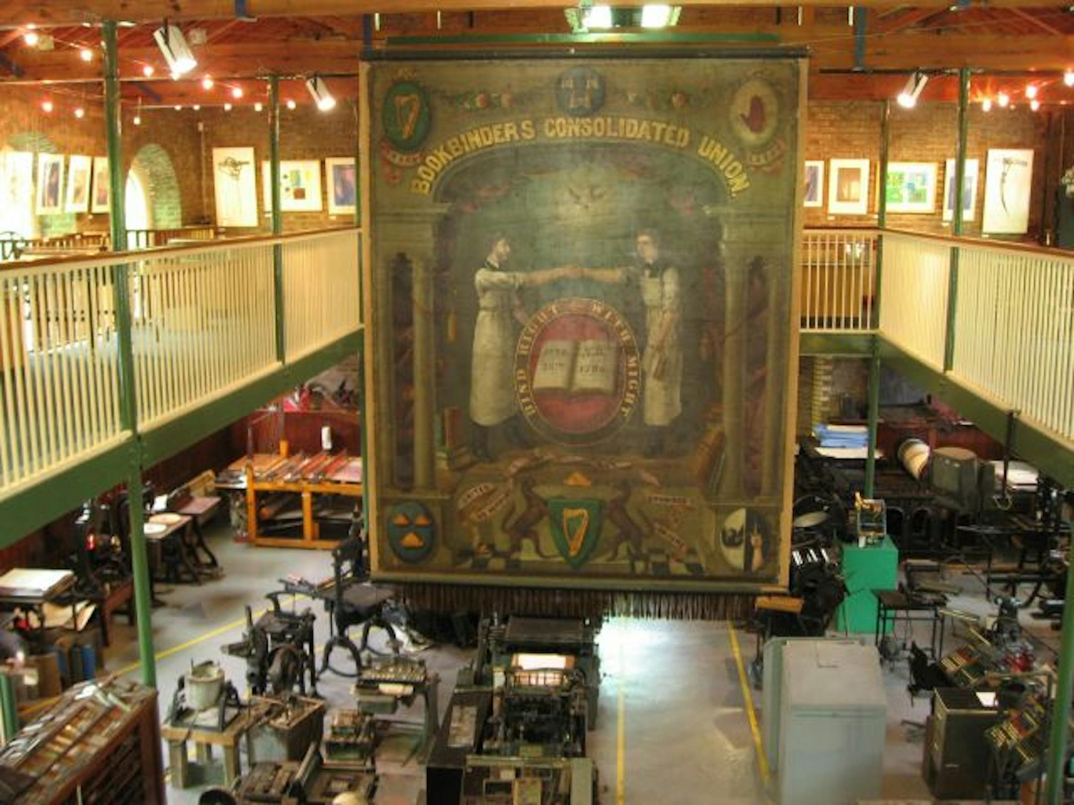 The National Print Museum is in an old garrison chapel near the Grand Canal in Dublin.