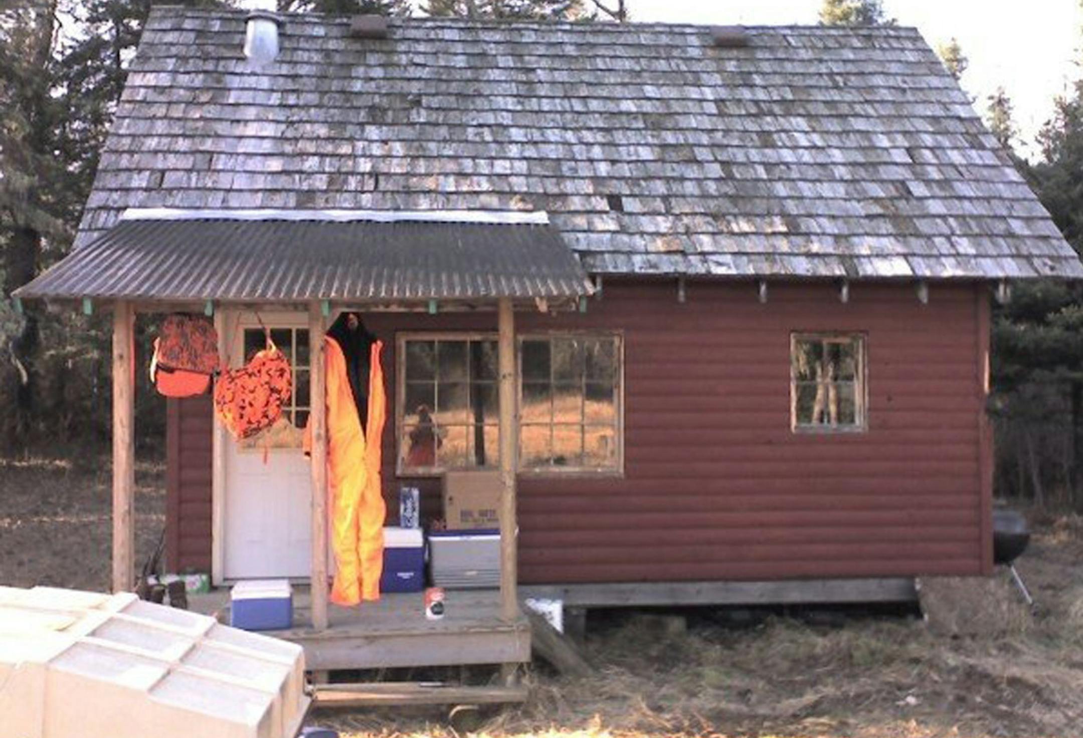 The deer hunting shack owned by Bill Scott of Ely adjoins the BWCA. The area is commonly visited by both wolves and deer, and Scott and his sons and friends have sustained a November tradition at their wilderness headquarters.