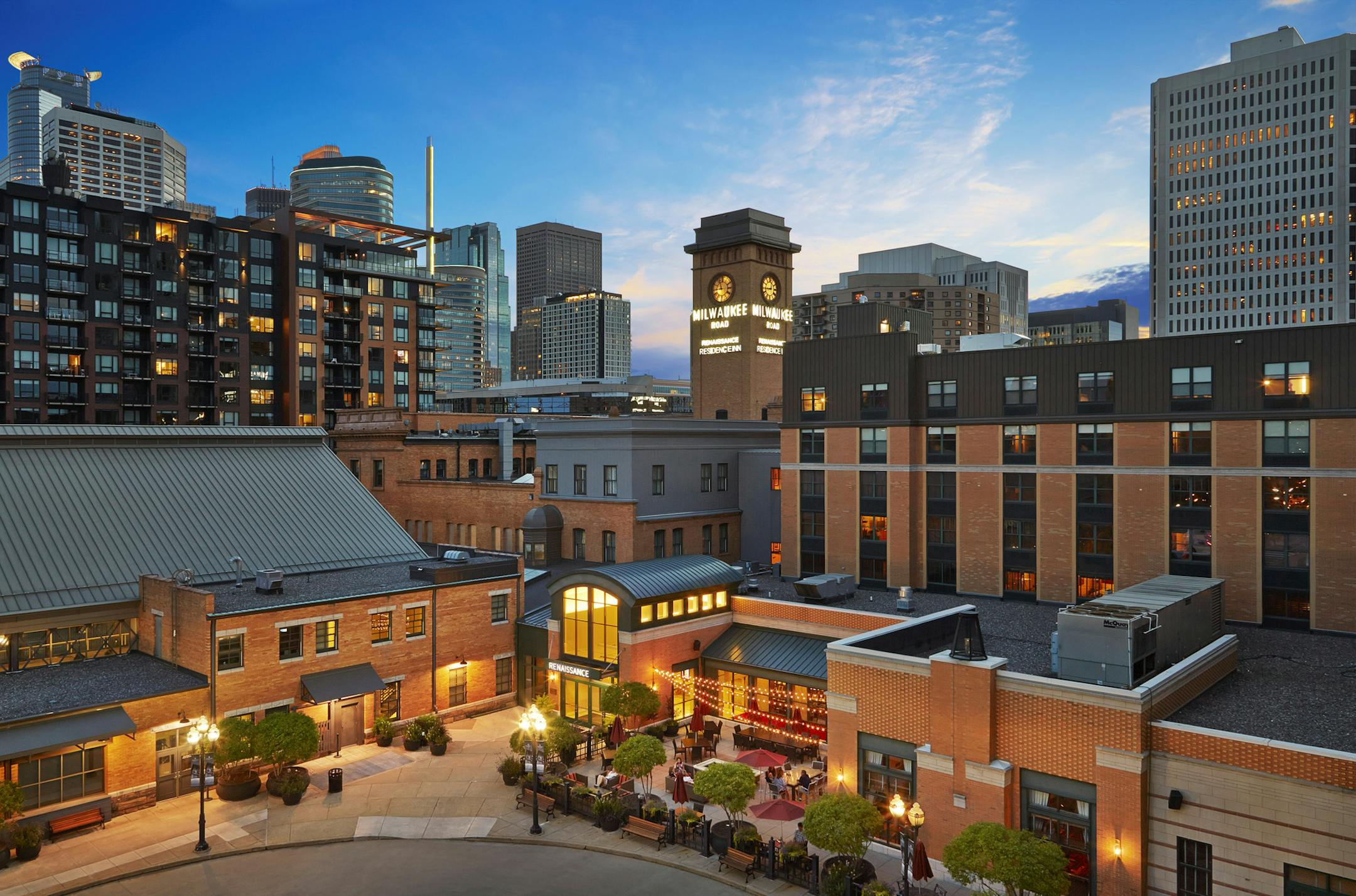The 1899 railroad terminal is undergoing another stage of its transformation into a hospitality and event center, with completion expected next year.