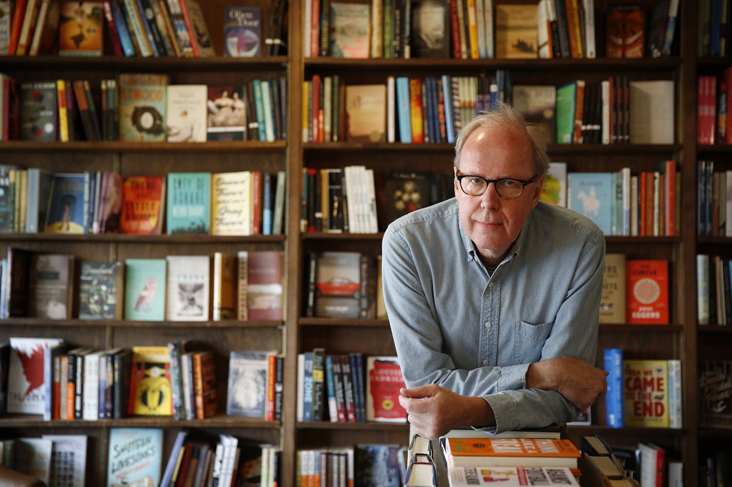 Tom Bielenberg is the owner of Micawbers Books in the St. Anthony Park neighborhood of St. Paul.