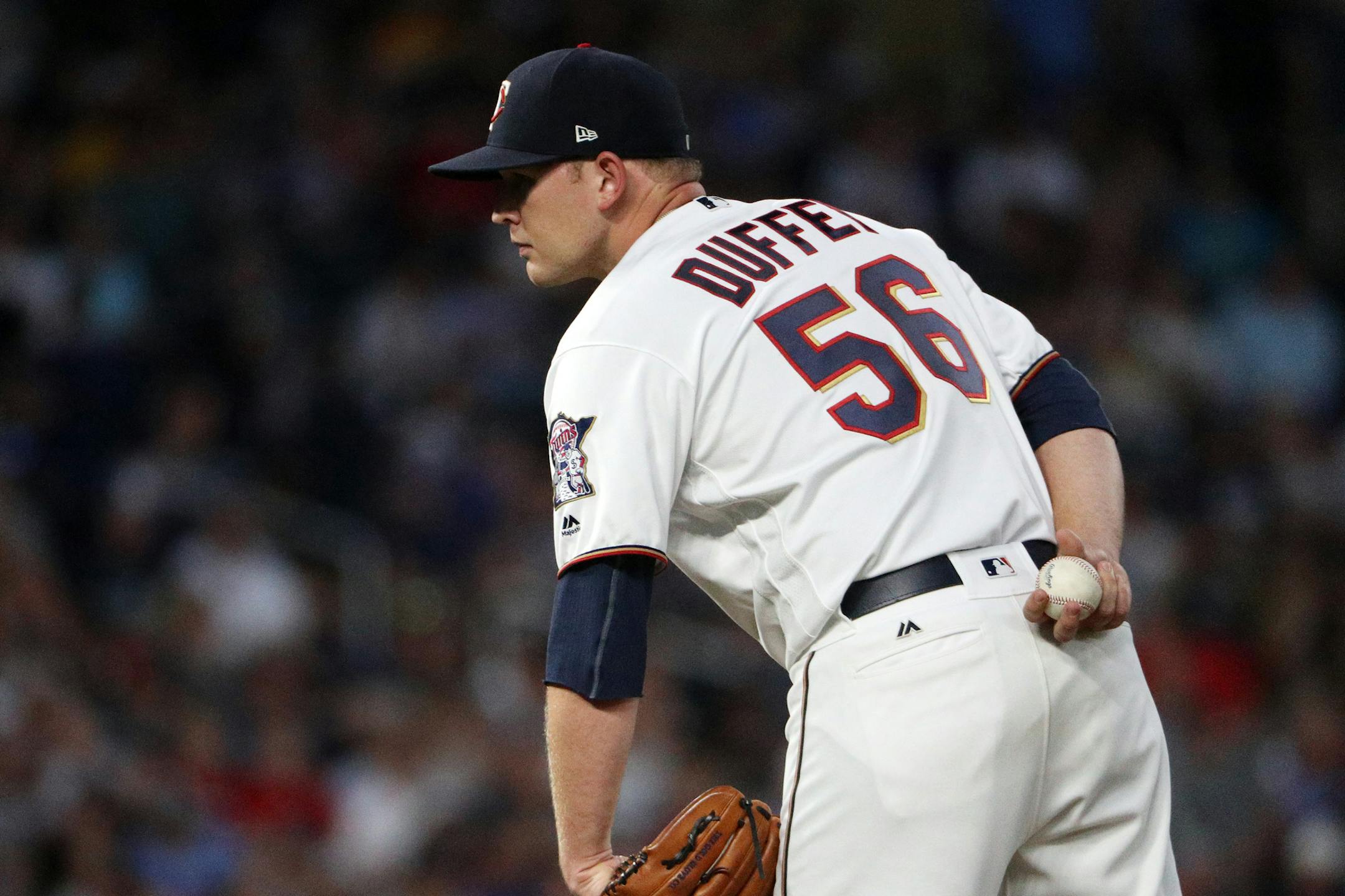 Tyler Duffey has pitched in 111 games over the past four seasons for the Twins.