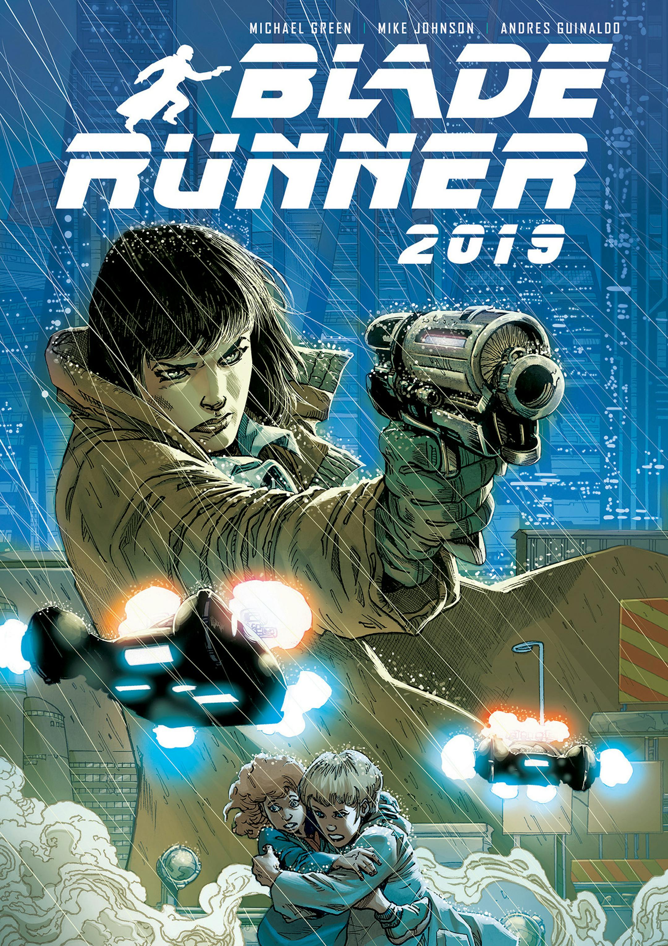 "Blade Runner 2019" channels the flavor of the original movie. Art by Andres Guinaldo. (Titan Comics/TNS) ORG XMIT: 1506433