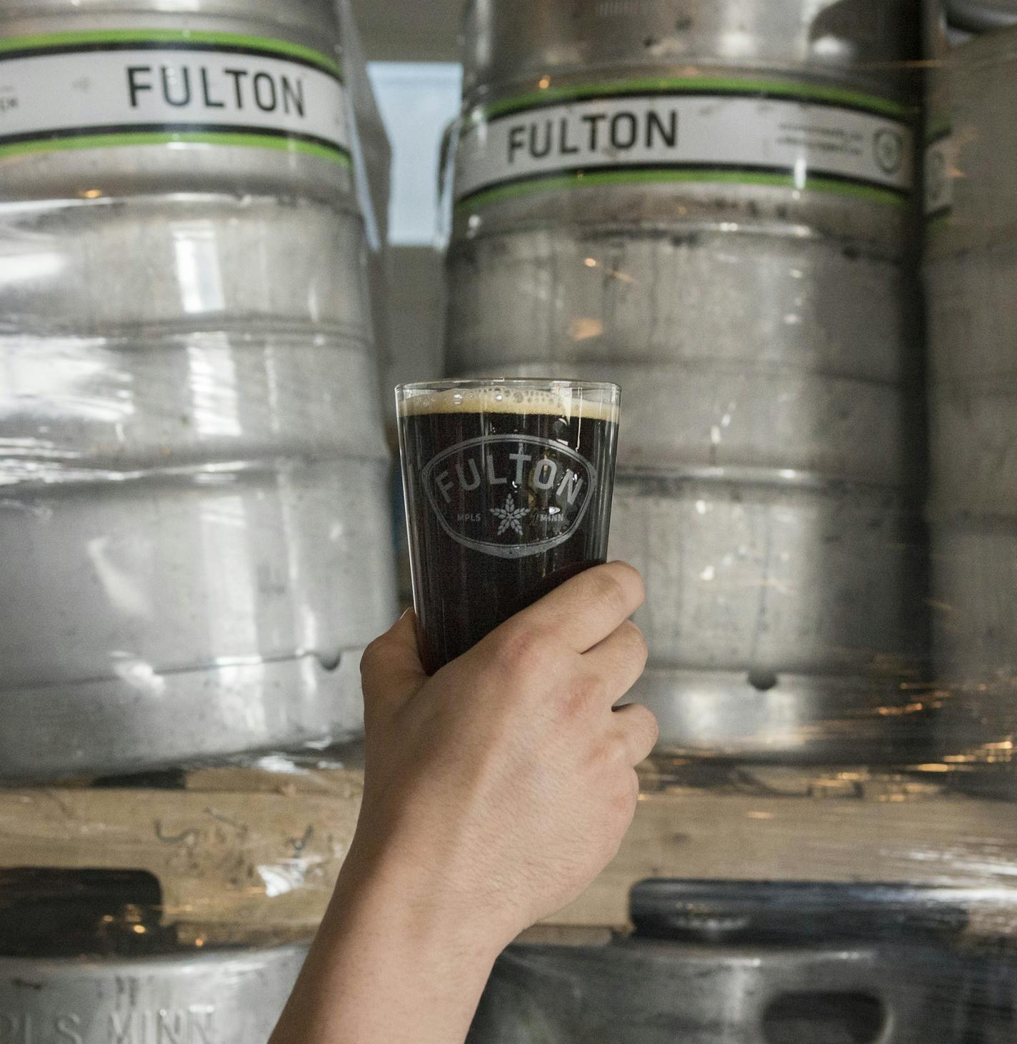 Fulton's Mild ale "MPLS Mild".] BRIDGET BENNETT SPECIAL TO THE STAR TRIBUNE &#x2022; bridget.bennett@startibune.com