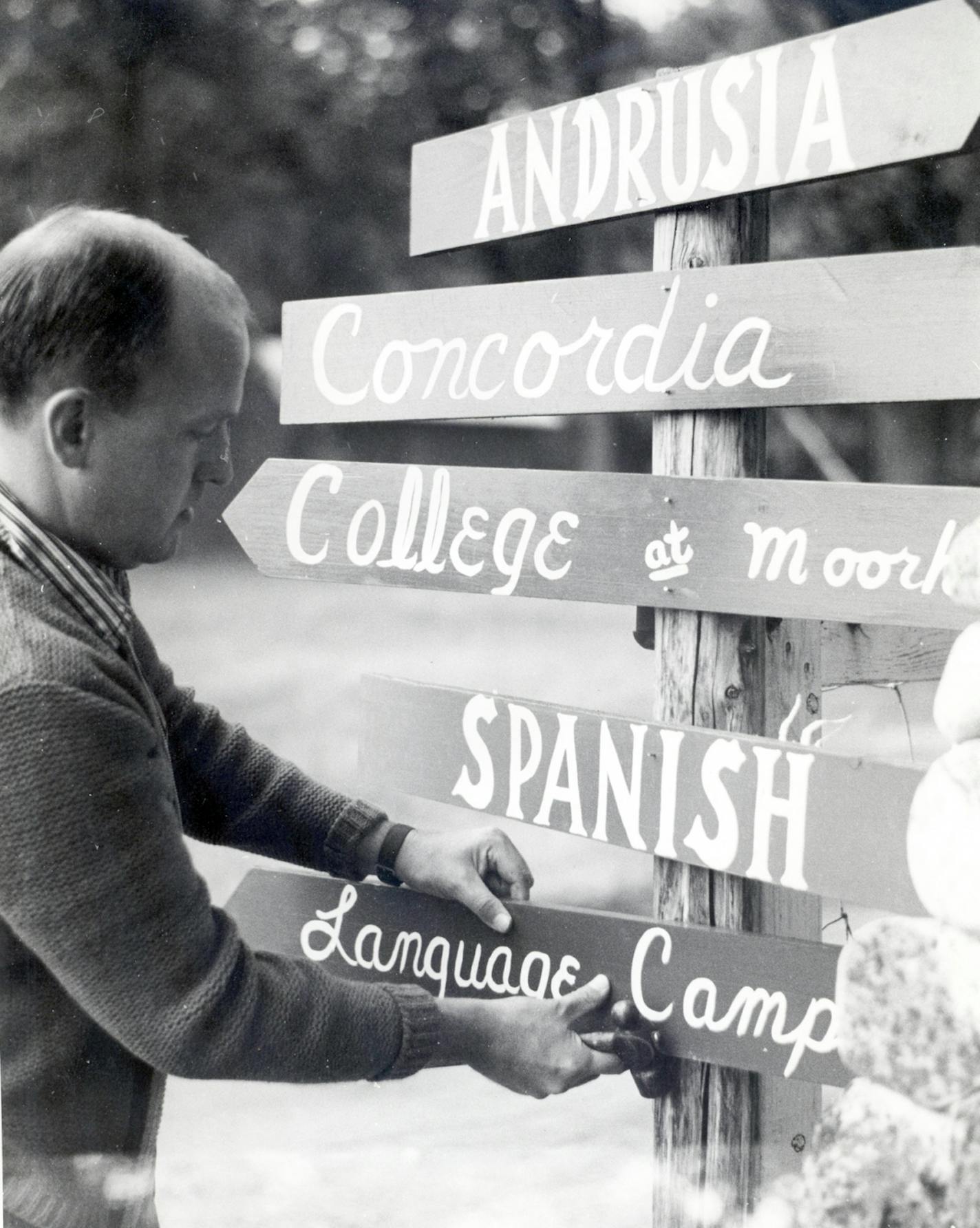 Gerhard (Gerry) Haukebo's international experiences led him to create the Concordia Language Villages in 1961. It now offers 15 languages each year.