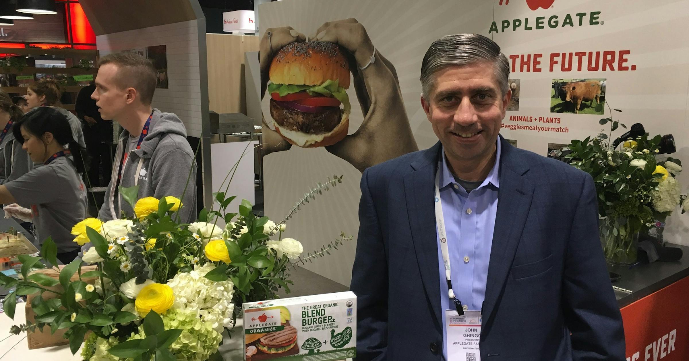 Applegate rolls out 'blend burgers,' as plant-based food trend muscles ...