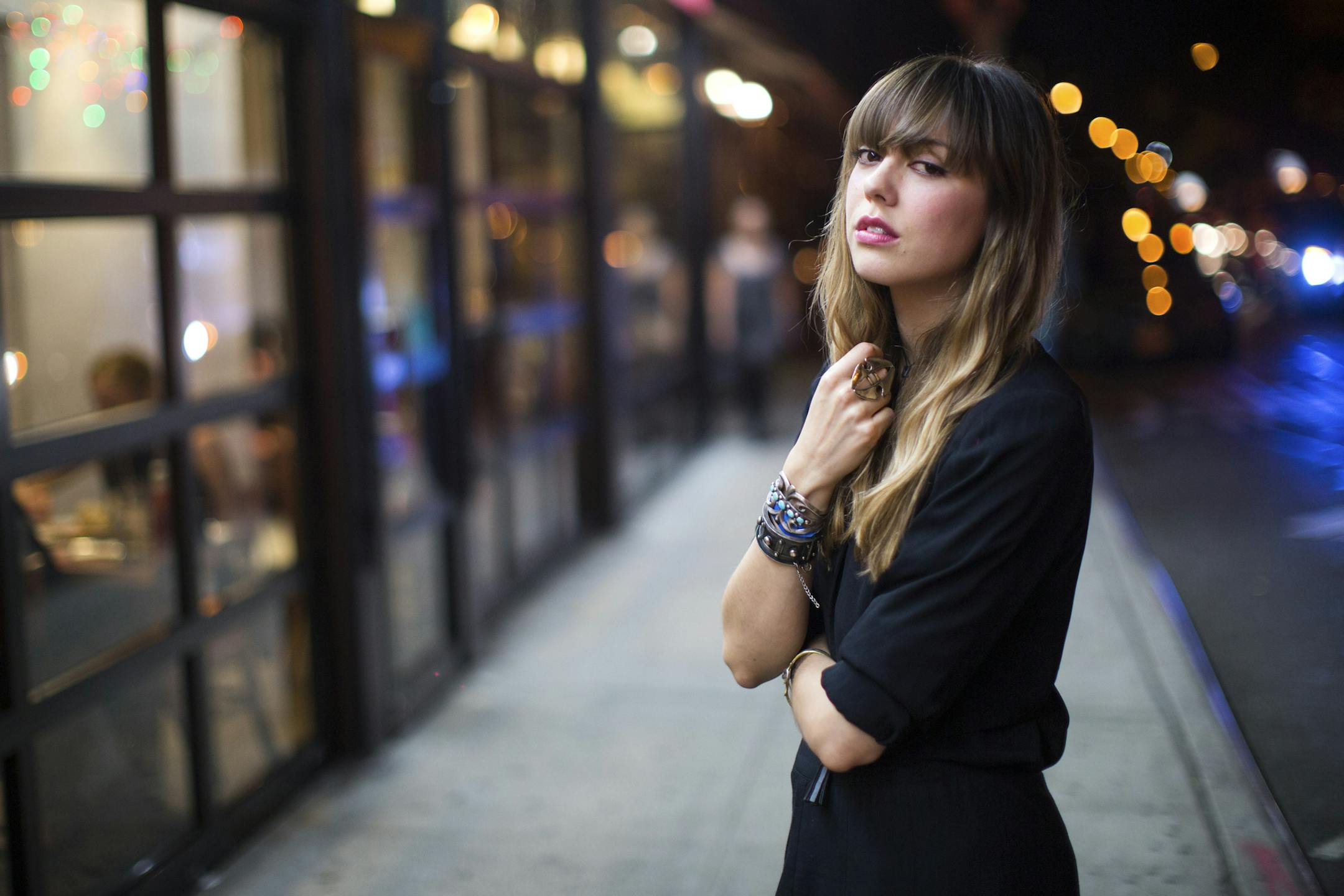 The pop singer-songwriter Diane Birch before her show at at Rockwood Music Hall in New York, Oct. 1, 2013. Birch got admiration but little traction from her 2009 debut, but four years and some writer's block later, she's trying again. (Piotr Redlinski/The New York Times) -- PHOTO MOVED IN ADVANCE AND NOT FOR SALE - ONLINE OR IN PRINT - BEFORE OCT. 13, 2013.