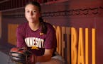 Gophers senior Autumn Pease is a candidate for the Big Ten softball pitcher of the year honors.