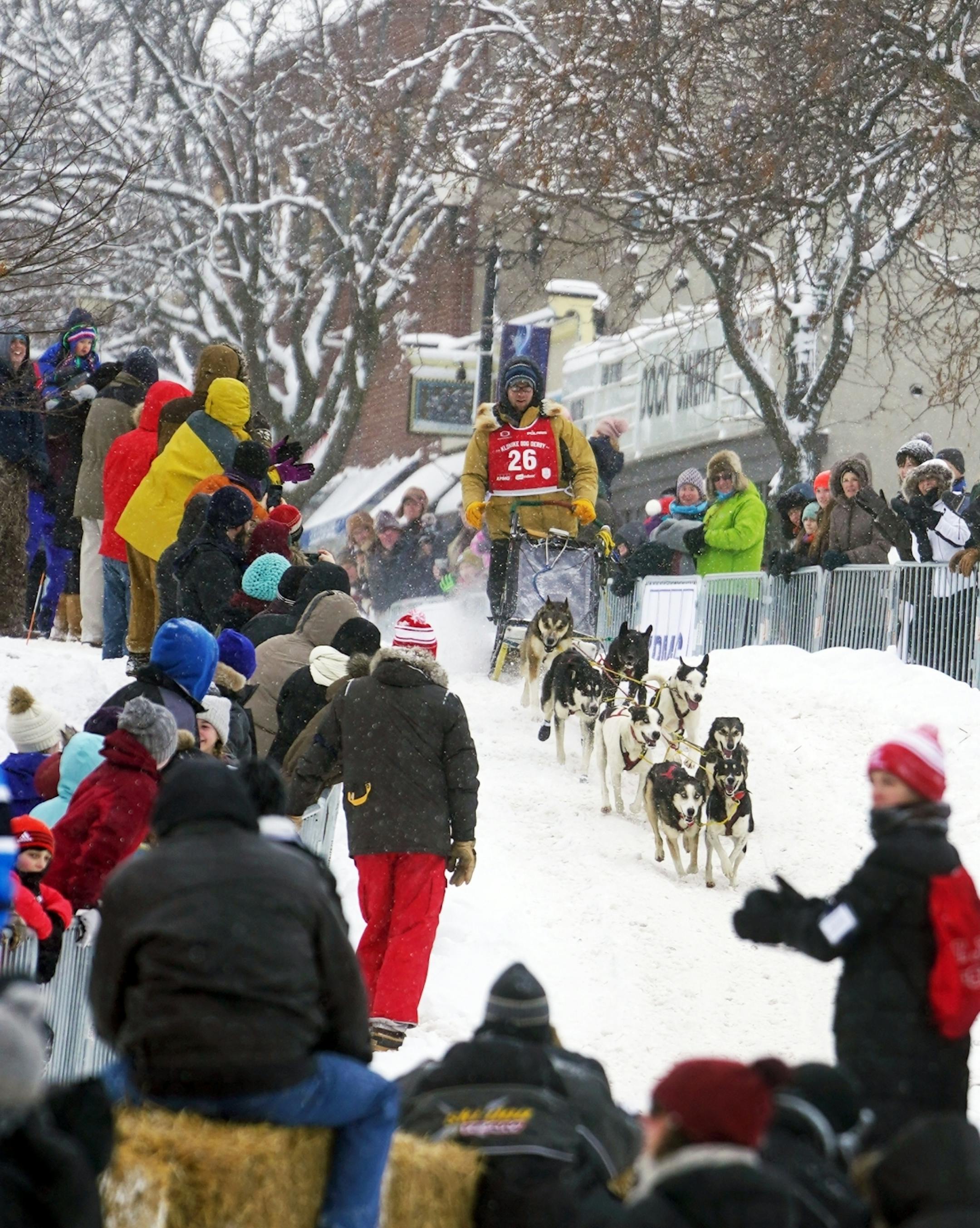 Ashley Thaemert (25) of Tower, Minnesota was off to the races.