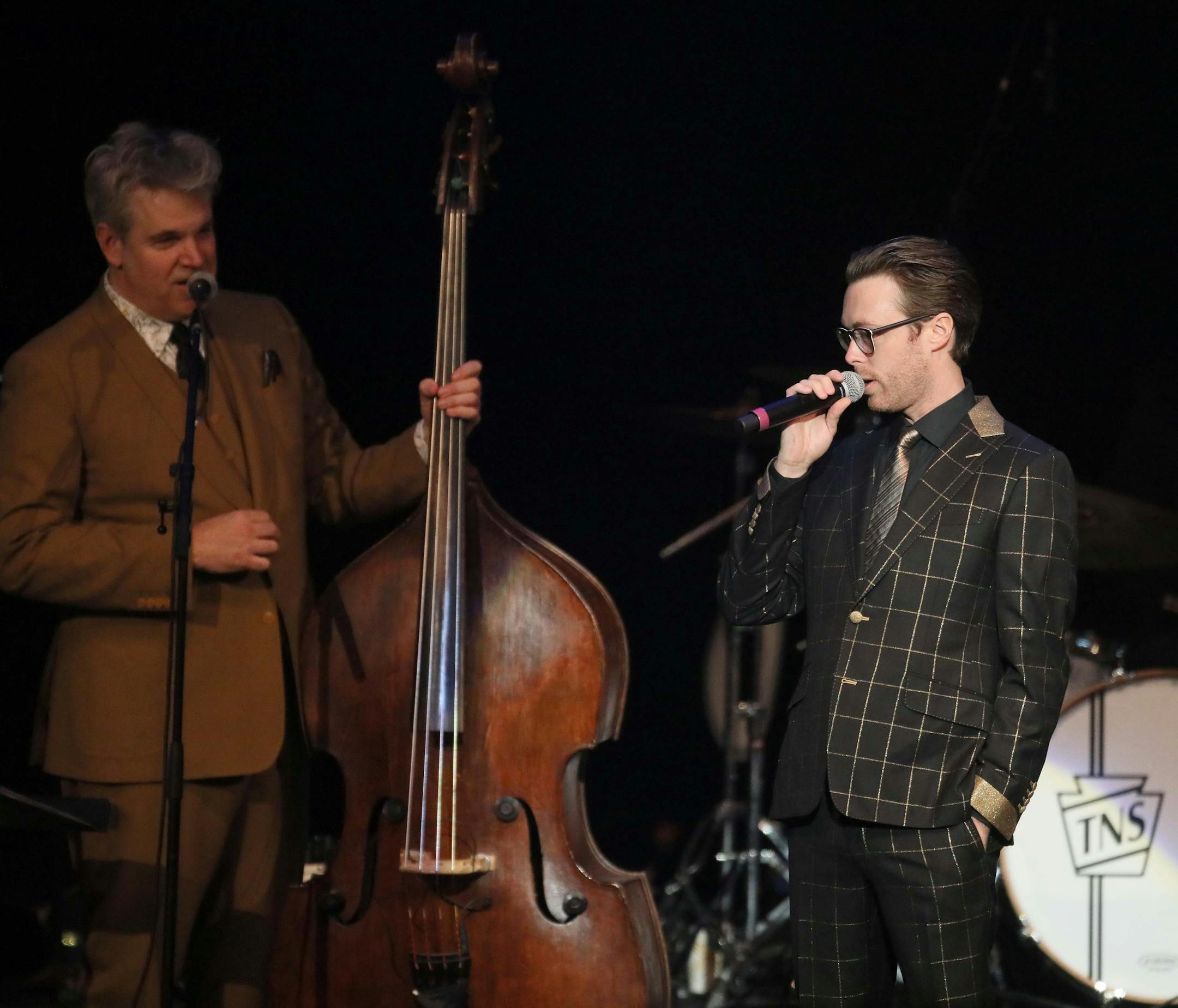 The New Standards holiday concert featuring Chan Poling, vocals John Munson, on bass and Steve Roehm on vibes and guest performer Jeremy Messersmith with at the State Theatre Friday, Dec. 7, 2018, in Minneapolis, MN. DAVID JOLES ï david.joles@startribune.com Review of the first of three holiday concerts by the New Standards at State Theatre
