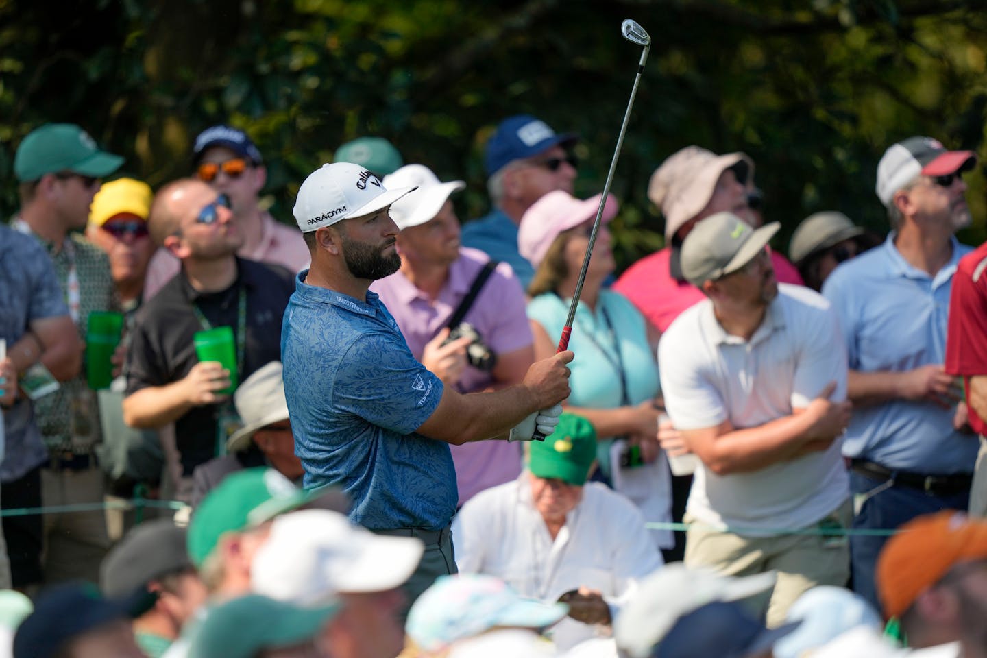 Jon Rahm, one of the favorites this week at Augusta, tees off in Round 1 at 9:42 a.m.