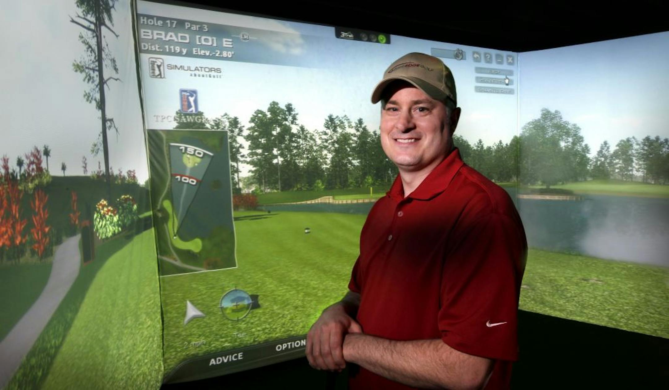 After Rick Emerson had two heart attacks during open-heart surgery shortly after his 43rd birthday, he decided to focus on his passions. He left his market-research career to open an indoor golf center, Inside Edge Golf, near his home in Eden Prairie.