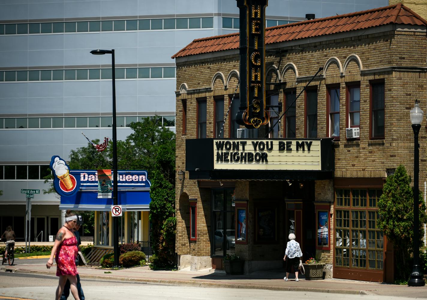 Heights Theater owner Tom Letness said he needs to find some matching bricks to fix his building. "It really needs to be done," he said. A new grant program through the city of Columbia Heights will help pay for the repairs.