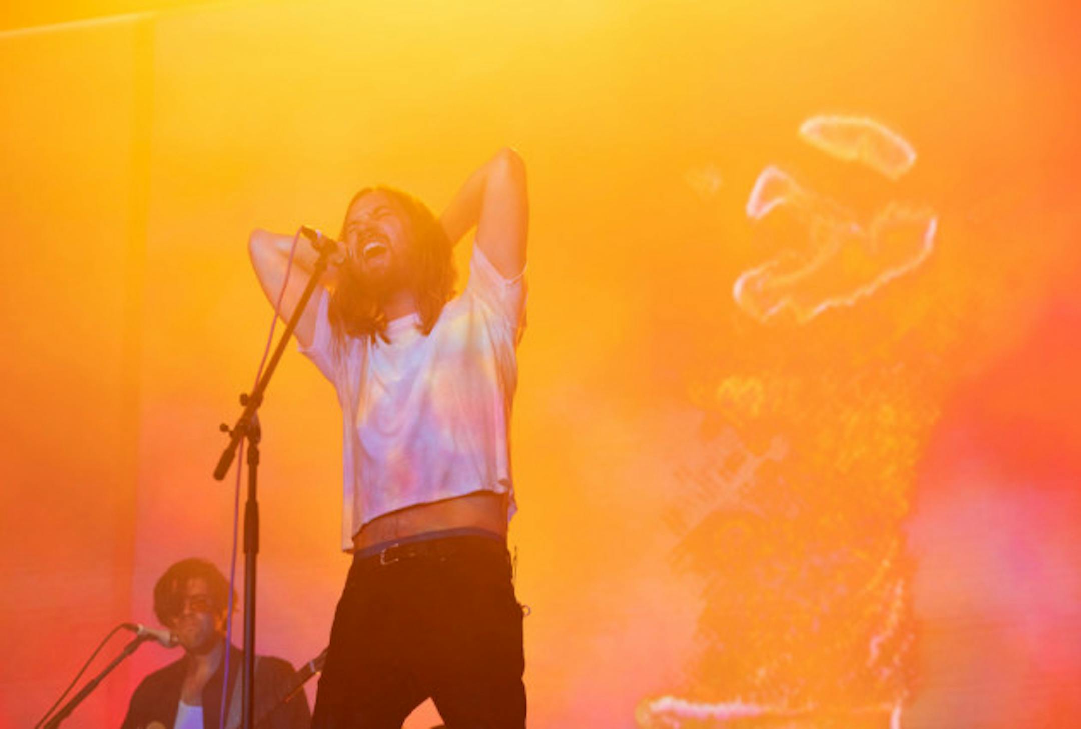 Tame Impala's Kevin Parker in Minneapolis in 2019/ Star Tribune photo by Jeff Wheeler
