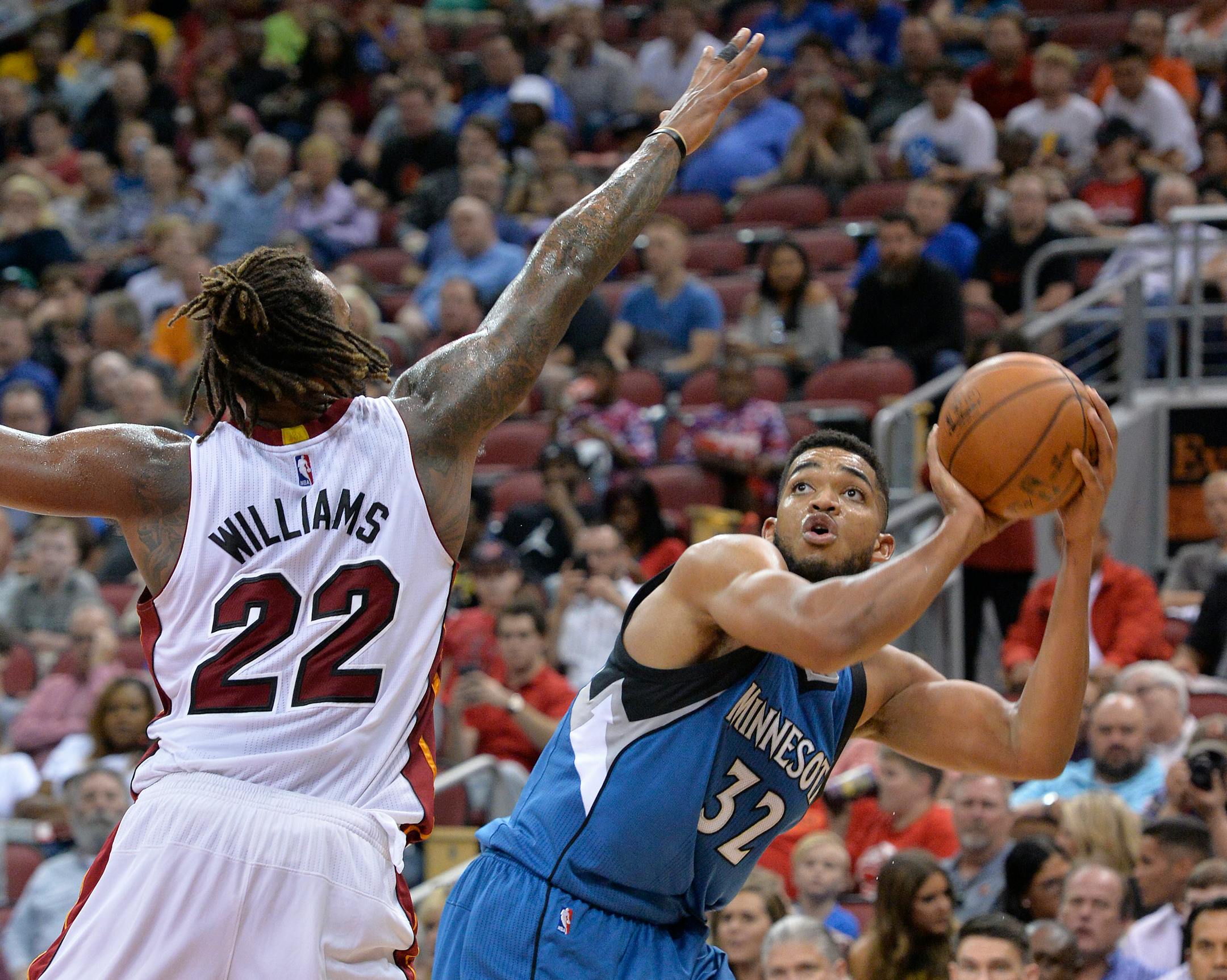 Karl-Anthony Towns said: ""I feel the excitement. I feel a genuine excitement and anticipation for the season to come around."
