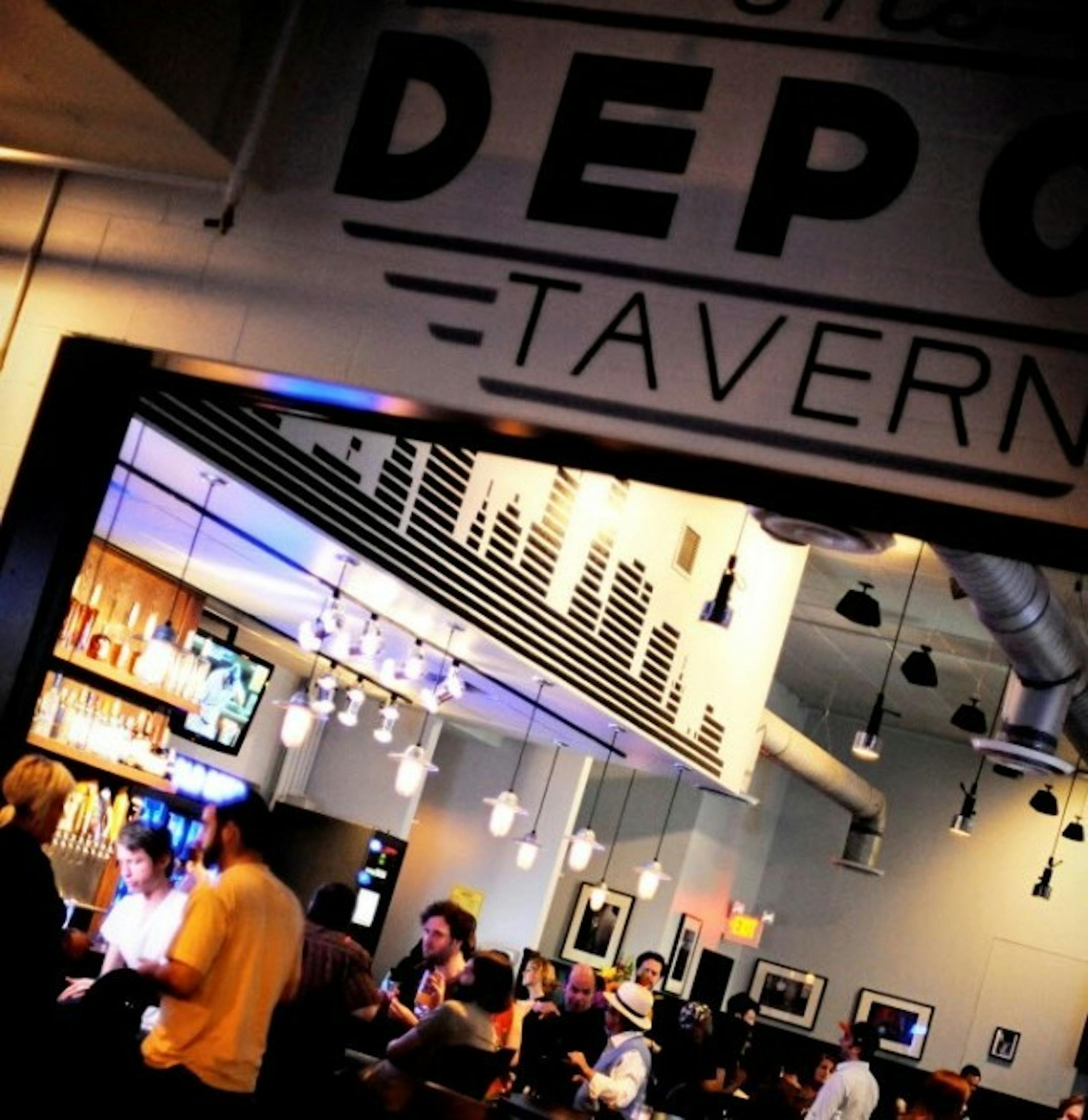 The Depot Tavern on 7th Street in downtown Minneapolis. Photo by Leslie Plesser. (Who can spot POS in this photo??)