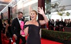 Amy Schumer arrives at the 68th Primetime Emmy Awards on Sunday, Sept. 18, 2016, at the Microsoft Theater in Los Angeles. (Photo by Rich Fury/Invision