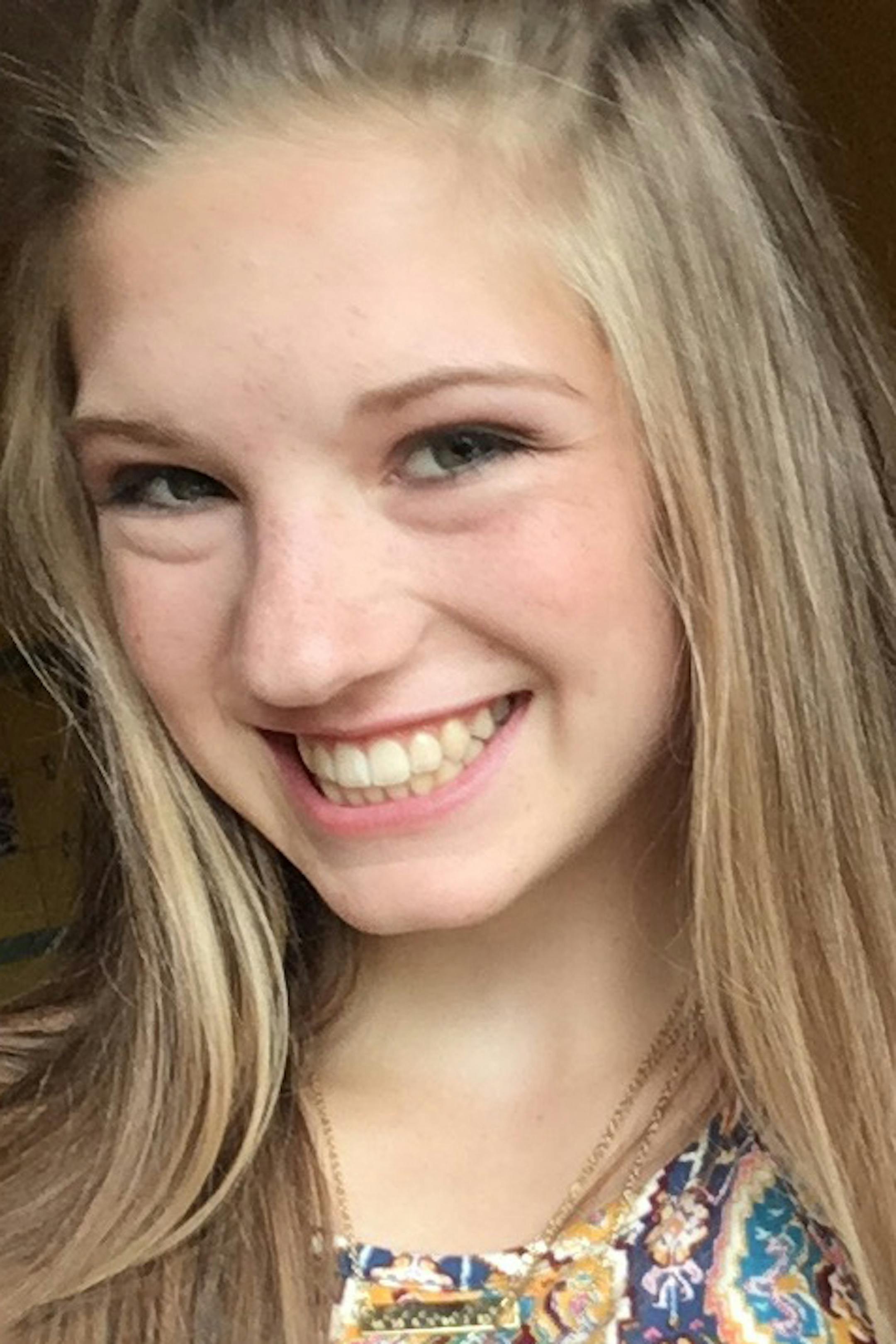 Eva Erickson, 15, from Eagan.