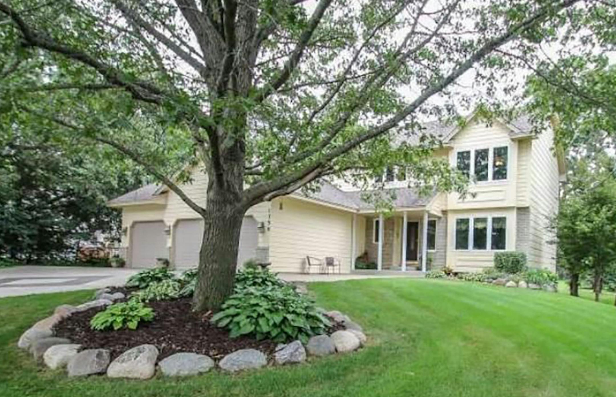 Andover
Built in 1992, this four-bedroom, four-bath house has 3,067 square feet and features three bedrooms on one level, vaulted ceilings, fireplace, formal dining room, eat-in kitchen with granite countertops and stainless steel appliances, full finished basement, deck and patio. Listed by Gayle Miller, Counselor Realty, 763-286-2900.