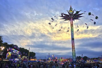 The Minnesota State Fair's Midway by Instagrammer @k.turner24 (Kyle Turner).