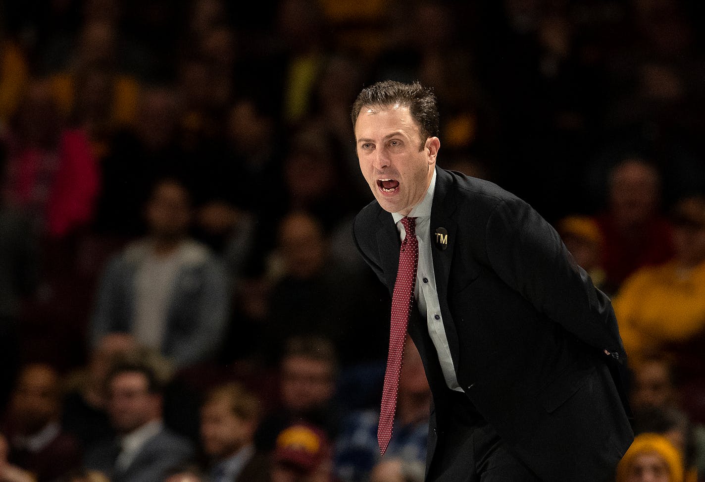 Gophers head coach Richard Pitino