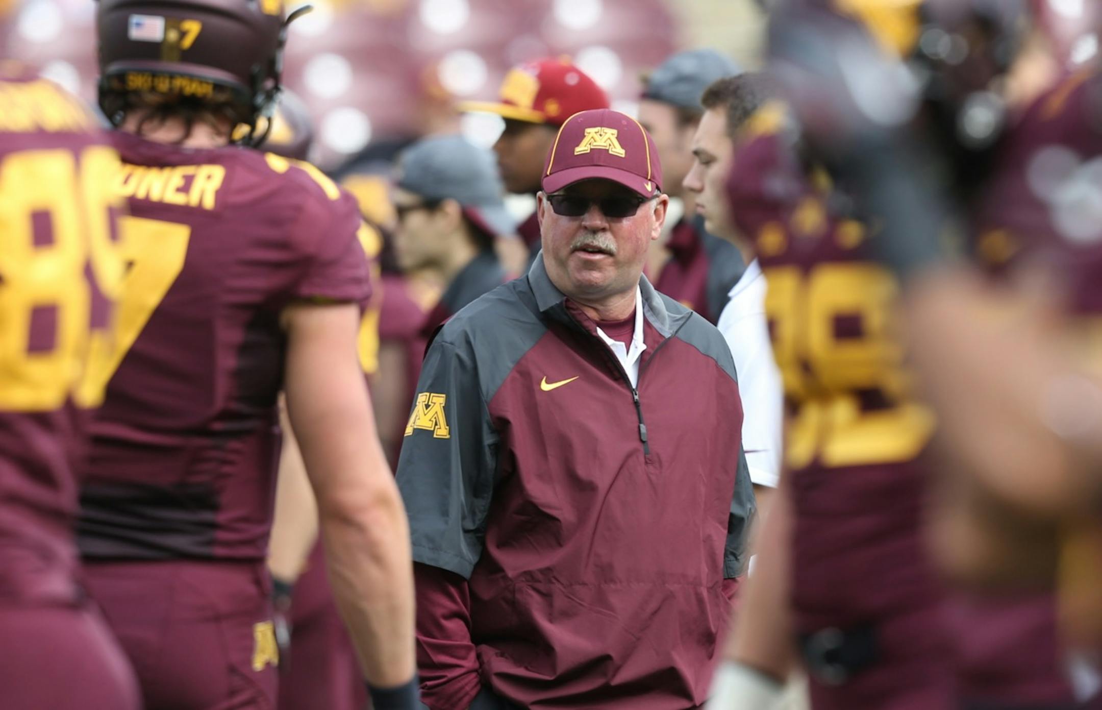 Gophers coach Jerry Kill