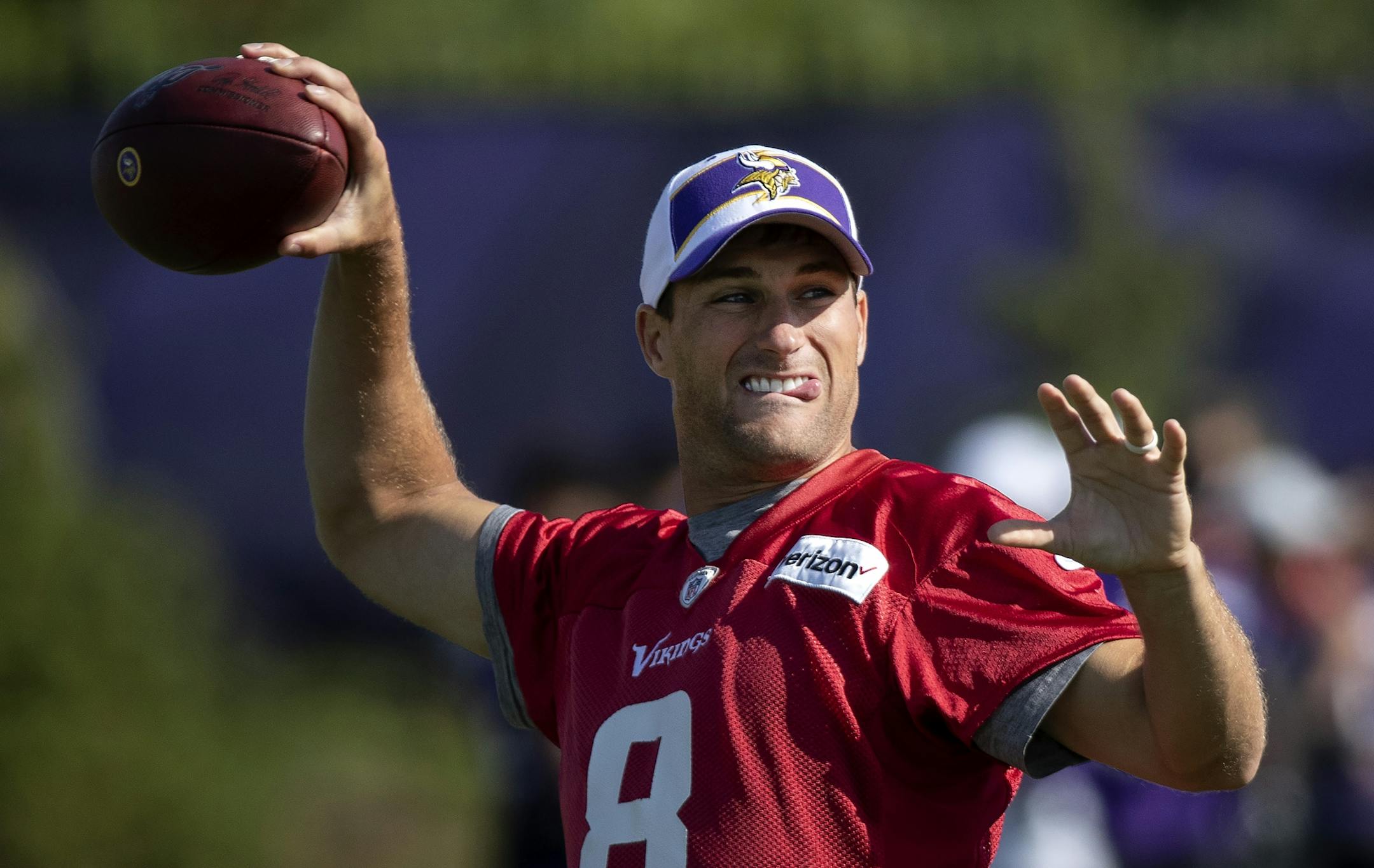 Minnesota Vikings quarterback Kirk Cousins.