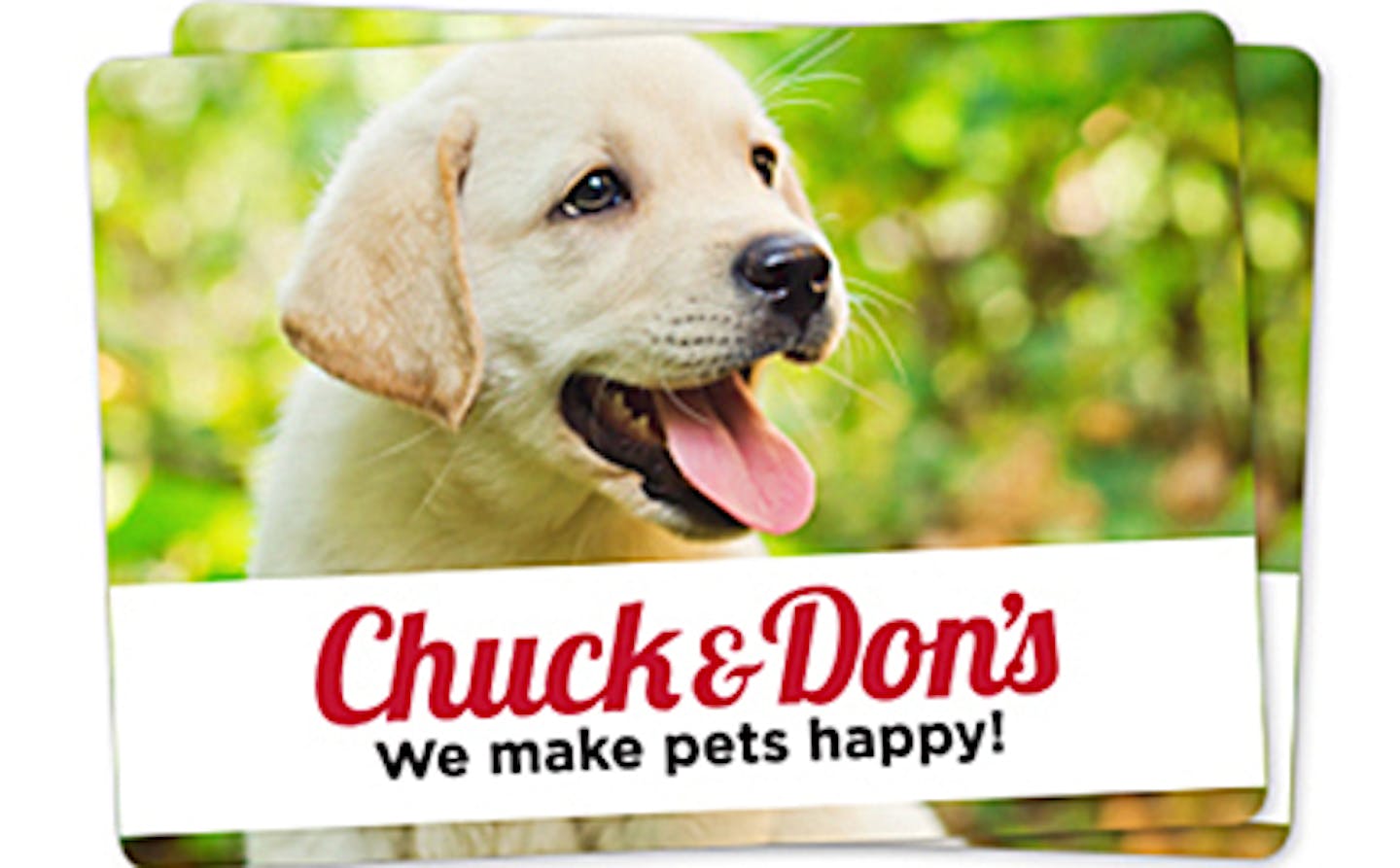 Chuck & don's pet food outlet store