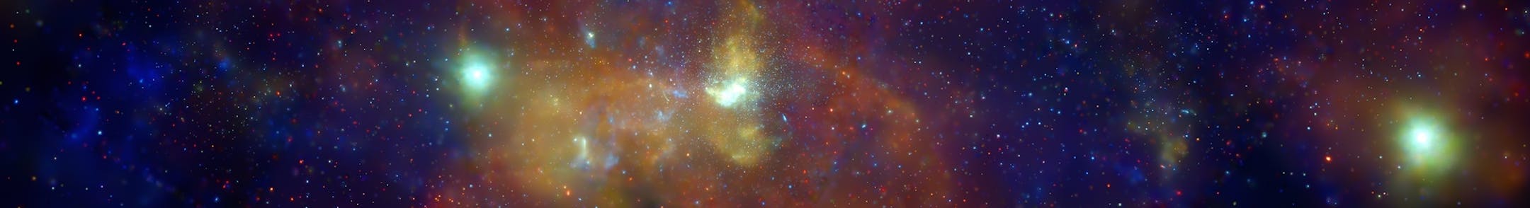 This undated image provided by NASA/CXC/UMass/D. Wang ,from the Chandra X-ray Observatory, shows the center of the Milky Way galaxy. The mosaic of 88 Chandra pointings represents a freeze-frame of the spectacle of stellar evolution, from bright young stars to black holes, in a crowded, hostile environment dominated by a central, supermassive black hole. (AP Photo/NASA/CXC/UMass/D. Wang) ORG XMIT: MIN2013101119010789