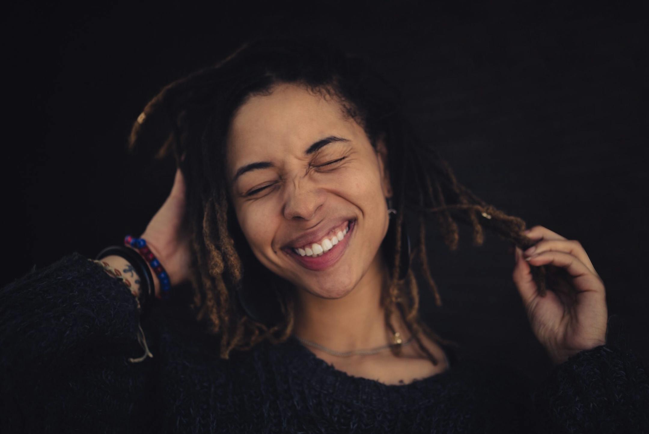 Destiny Roberts celebrates her new album Sunday at the Southern Theater in Minneapolis.