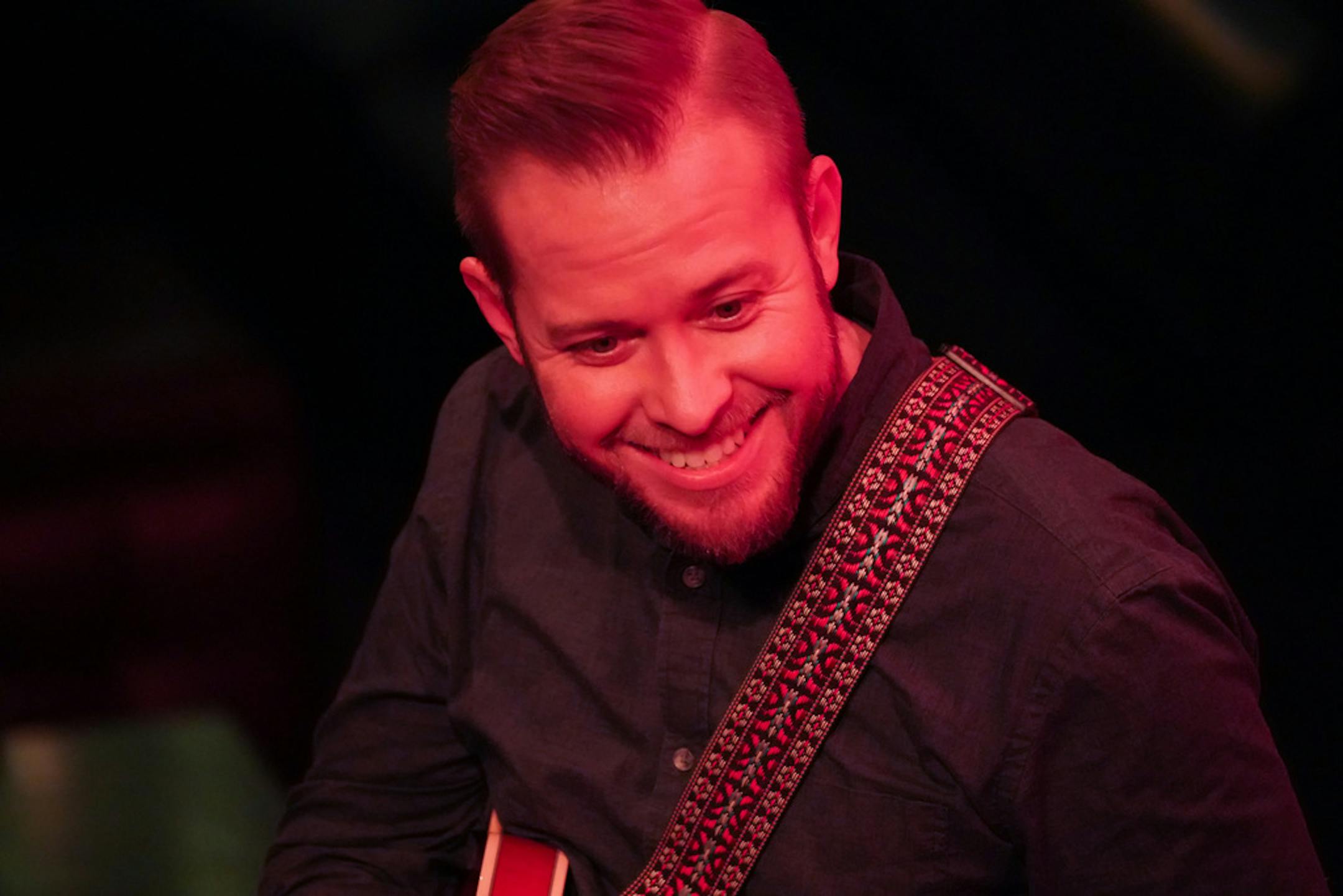 Guitarist Zacc Harris played on New Years Eve at the Icehouse in south Minneapolis. ] GLEN STUBBE • glen.stubbe@startribune.com Monday, December 31, 2018