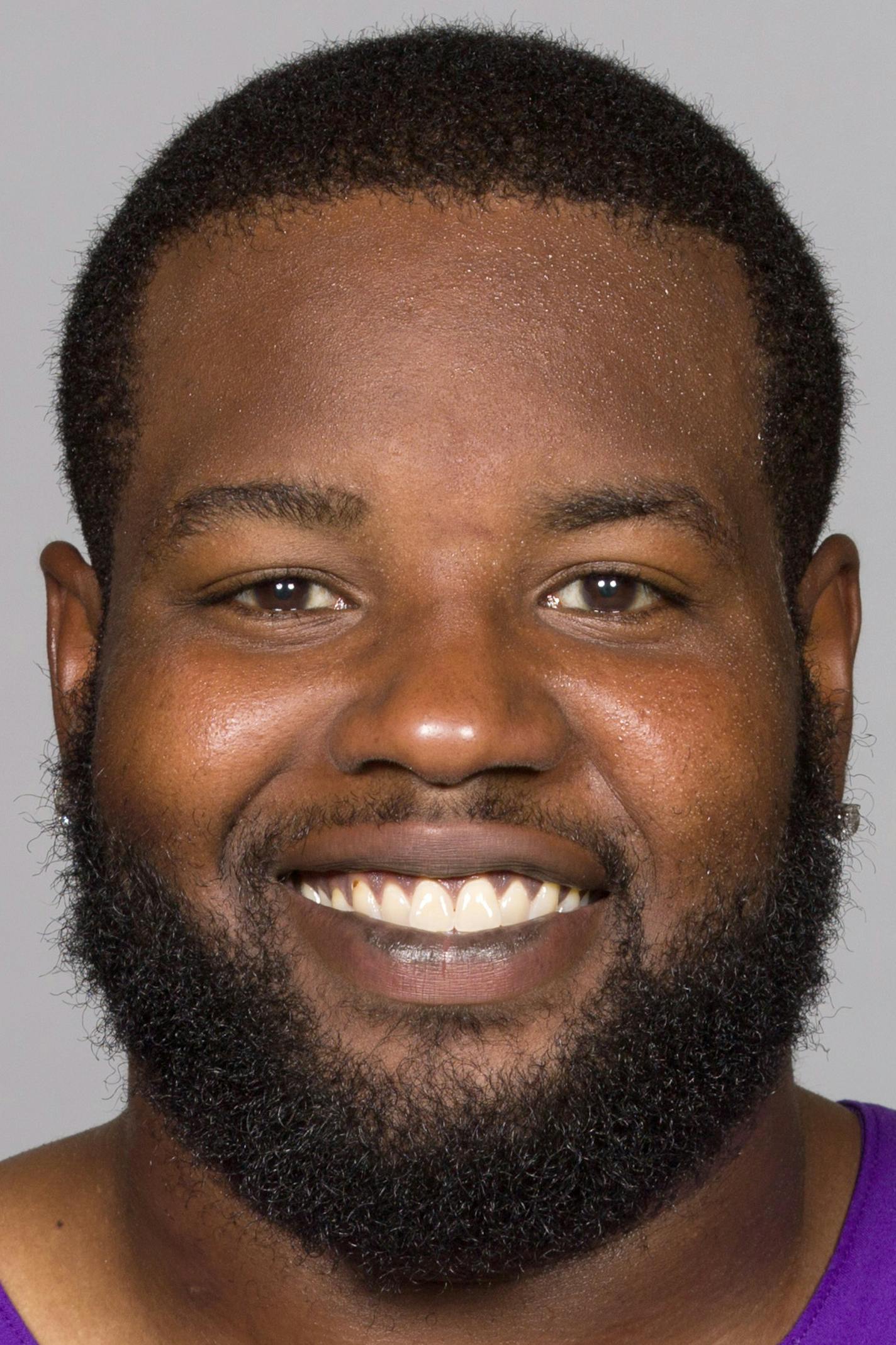 This is a 2016 photo of Andre Smith of the Minnesota Vikings NFL football team. This image reflects the Minnesota Vikings active roster as of Thursday, June 9, 2016 when this image was taken. (AP Photo) ORG XMIT: NFLHS16