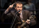 "A Prairie Home Companion" host Chris Thile hosted and sang during Saturday night's show at the Fitzgerald Theater.