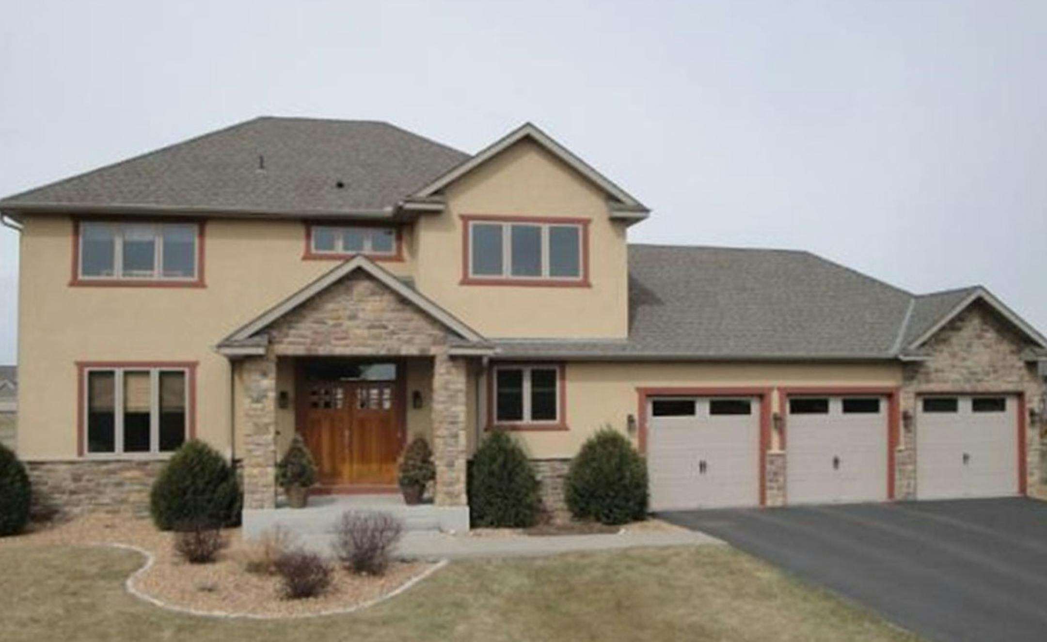 ... Rogers
Built in 2006, this four-bedroom, three-bath house has 3,676 finished square feet and features three bedrooms on one level, living room with built-in entertainment center, kitchen with center island and walk-in pantry, family room with wet bar, full finished walkout basement, patio and deck. Listed by Andrew Prasky, Re/Max Real Estate Properties, 763-433-0850.