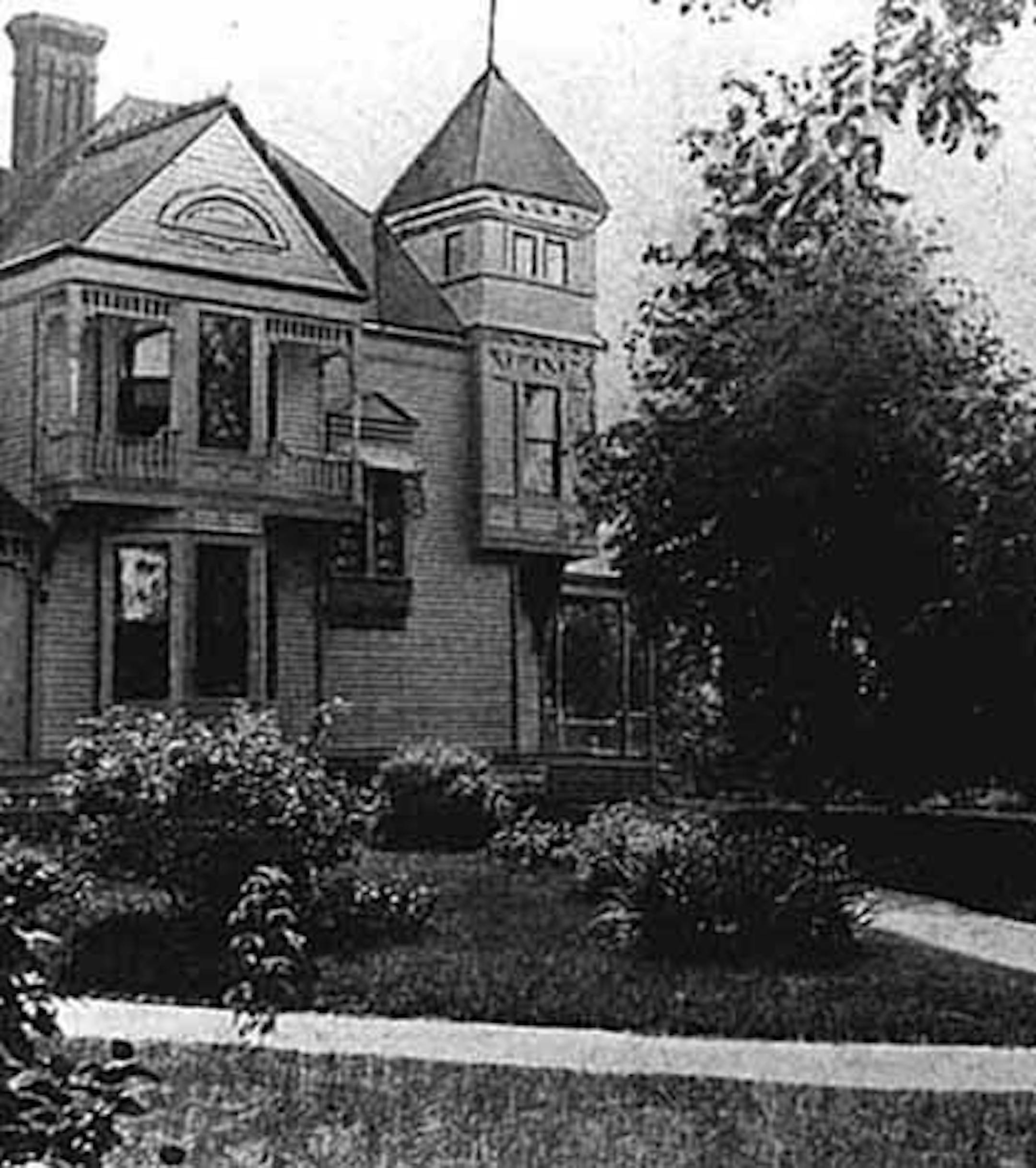 The Anson Blade residence, about 1902.