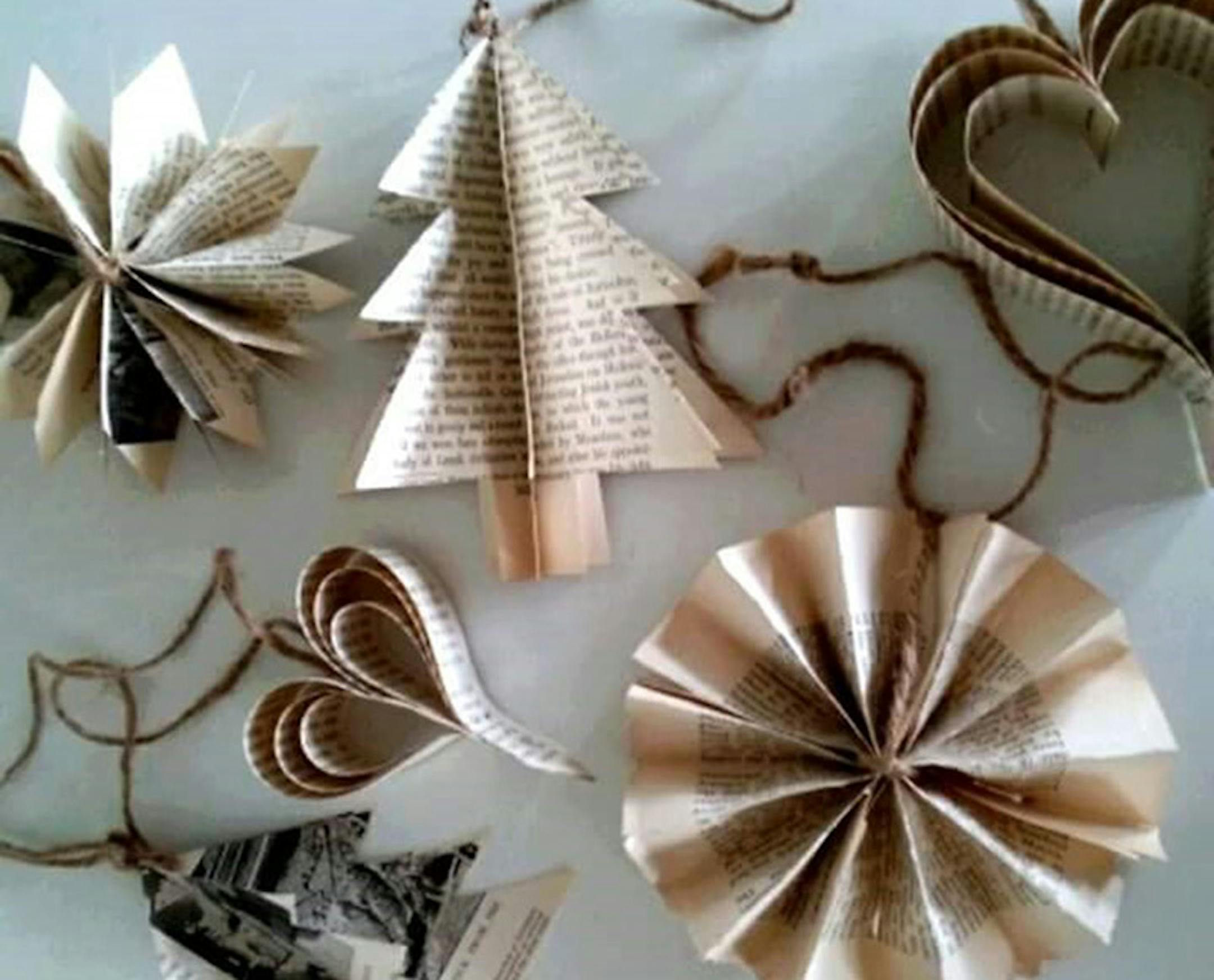 Ornament making is part of the Delano Old-Fashioned Christmas. Provided