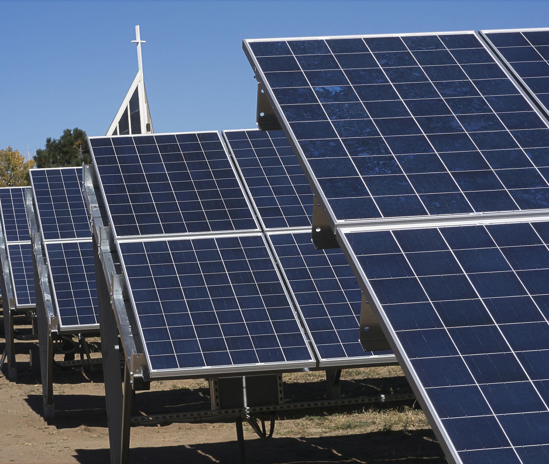 SunShare, a Denver-based developer of community solar gardens, has built two projects like this one in Colorado, plans to build eight more this fall in that state and is opening a Minnesota office to develop projects in Xcel Energy's territory. Source: SunShare