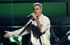 Justin Bieber performs at the Billboard Music Awards in Las Vegas in May 2016.