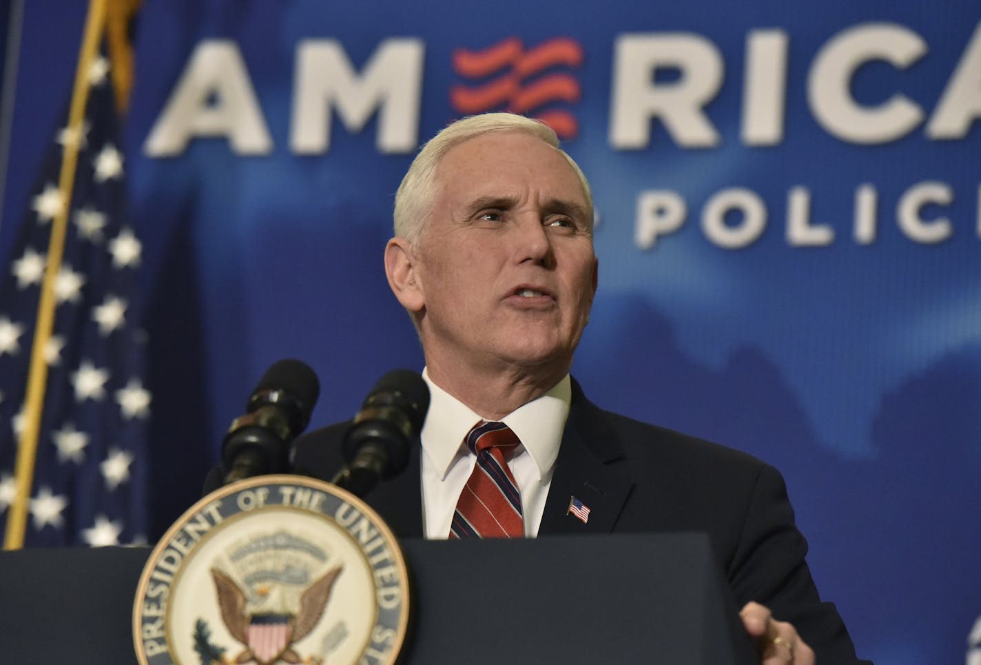 Vice President Mike Pence will deliver remarks Wednesday morning at an event called "Tax Cuts to Put America First," at the Minneapolis Convention Center.