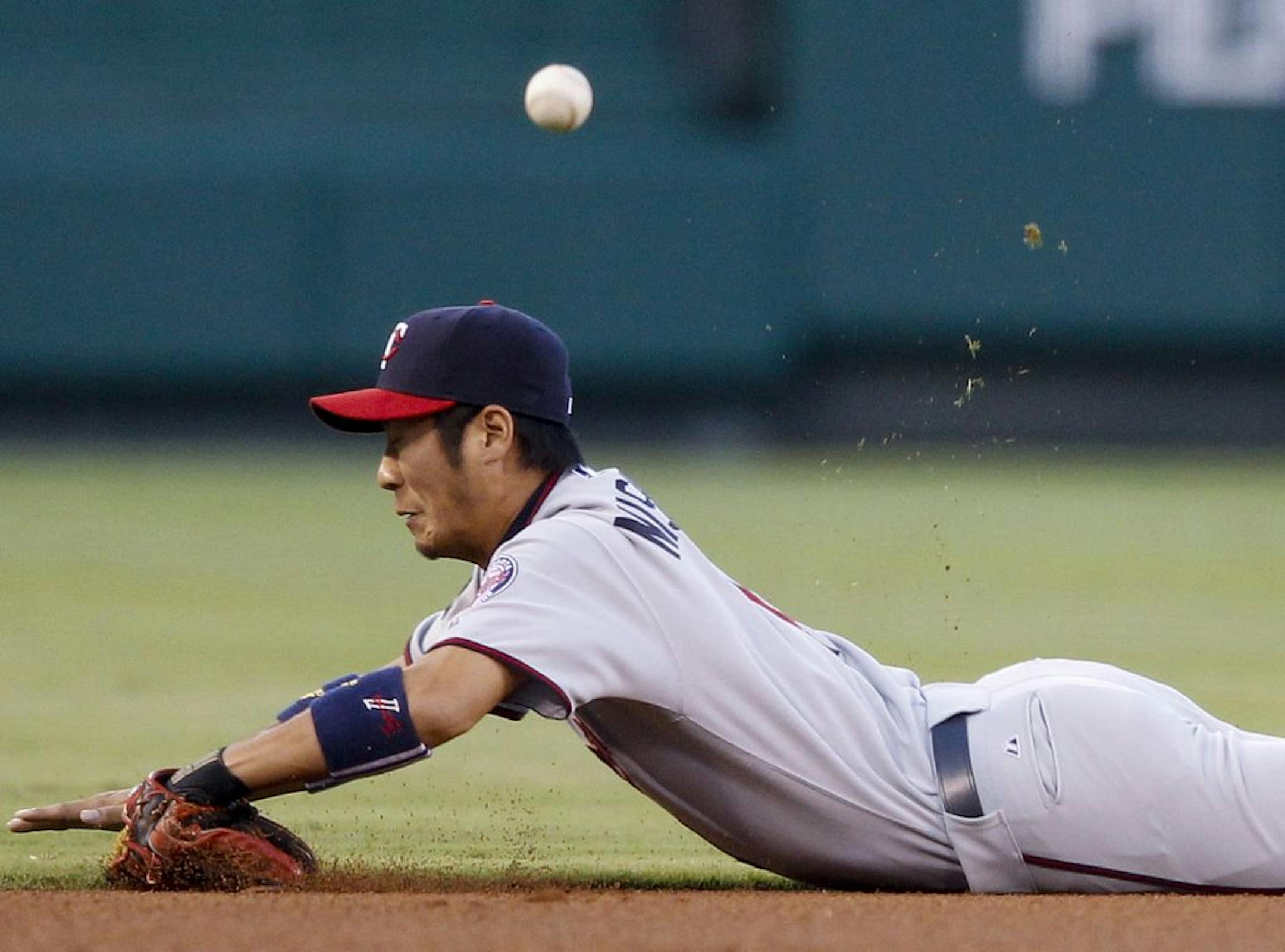 Minnesota Twins shortstop Tsuyoshi Nishioka