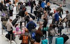 MSP’s terminal 1 was filled with holiday travelers in December 2020.
