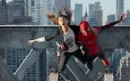 Zendaya and Tom Holland return to the air in “Spider-Man: No Way Home.”