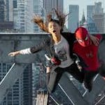 Zendaya and Tom Holland return to the air in “Spider-Man: No Way Home.”