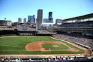 Target Field vendor Delaware North will be using texts and video chats instead of in-person interviews for many hires at Target Field this year. (JIM 