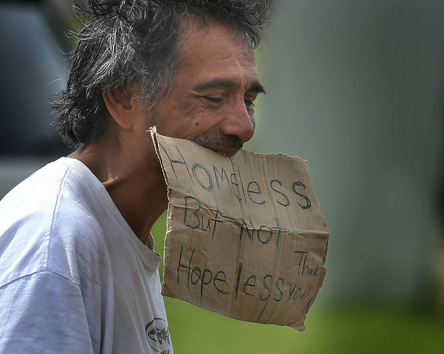 John Farrar, 52, stood along a freeway exit ramp in downtown St. Paul. Farrar expressed interest in selling Sedgewick&#xed;s newspapers.] JIM GEHRZ &#xef; james.gehrz@startribune.com / St. Paul, MN / June 118, 2015 / 9:00 AM &#xf1; BACKGROUND INFORMATION: Jerry Sedgewick sees them too, the people standing at the side of the freeway off ramps, holding signs asking for money. Sedgewick, 59 and a scientist by training, wanted to do something more meaningful that hand them a couple bucks out his car