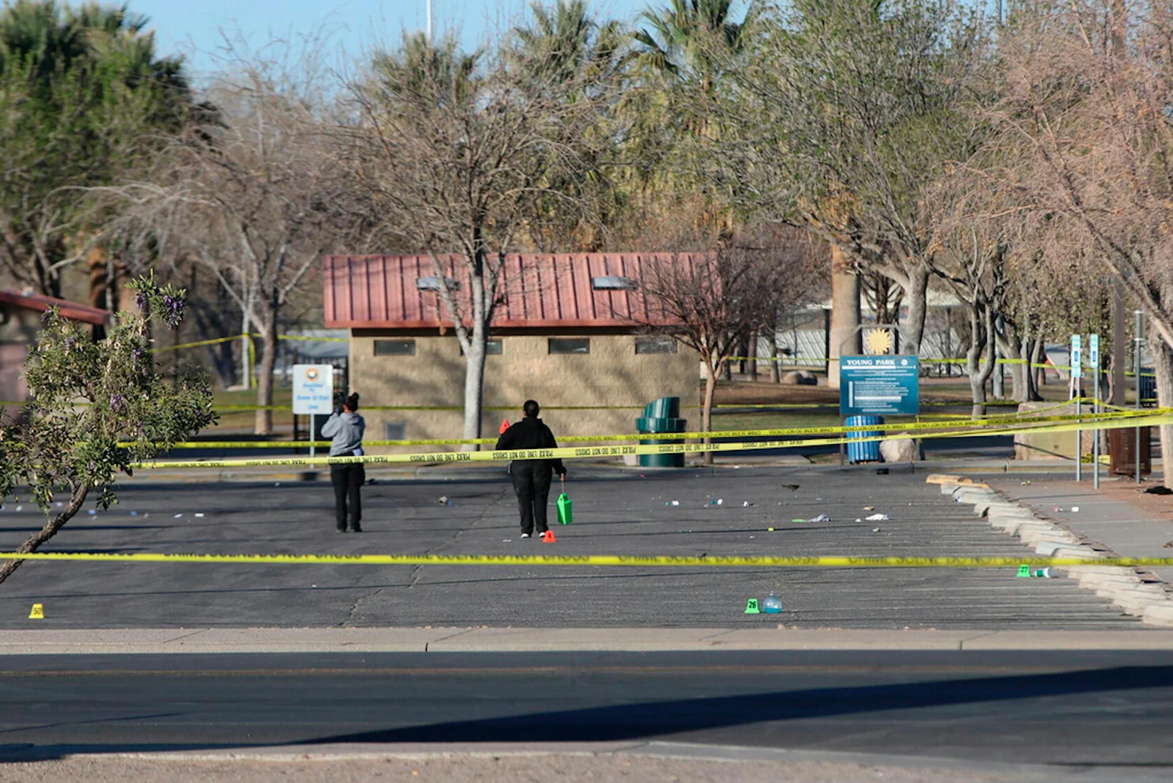 3 killed and 15 hurt in a shooting at a park in New Mexico's Las Cruces