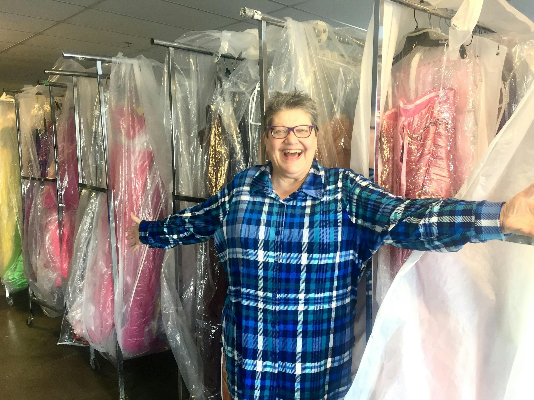 Pam Philipp is the director of "head fairy" at Operation Glass Slipper, a nonprofit that outfits teen girls in need with prom dresses each year. After 13 years, she's stepping down from the organization she started and hopes someone will take it over.
