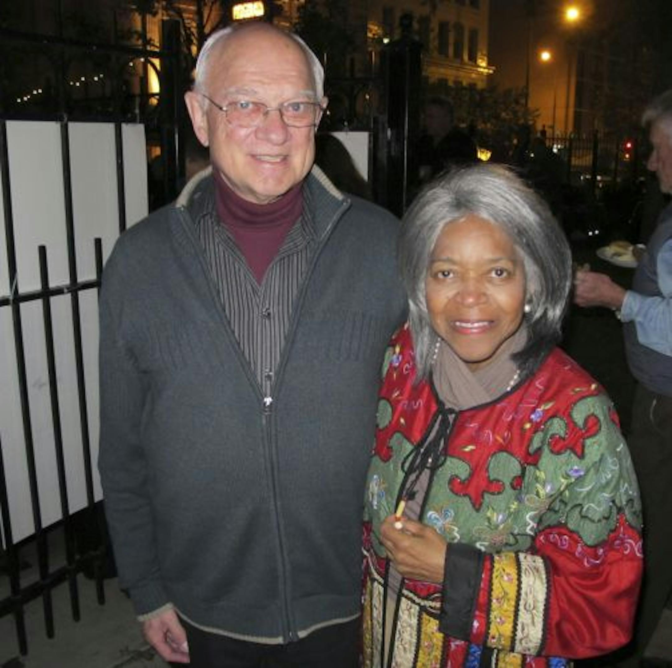 Carl Nelson and Marjorie Toliver