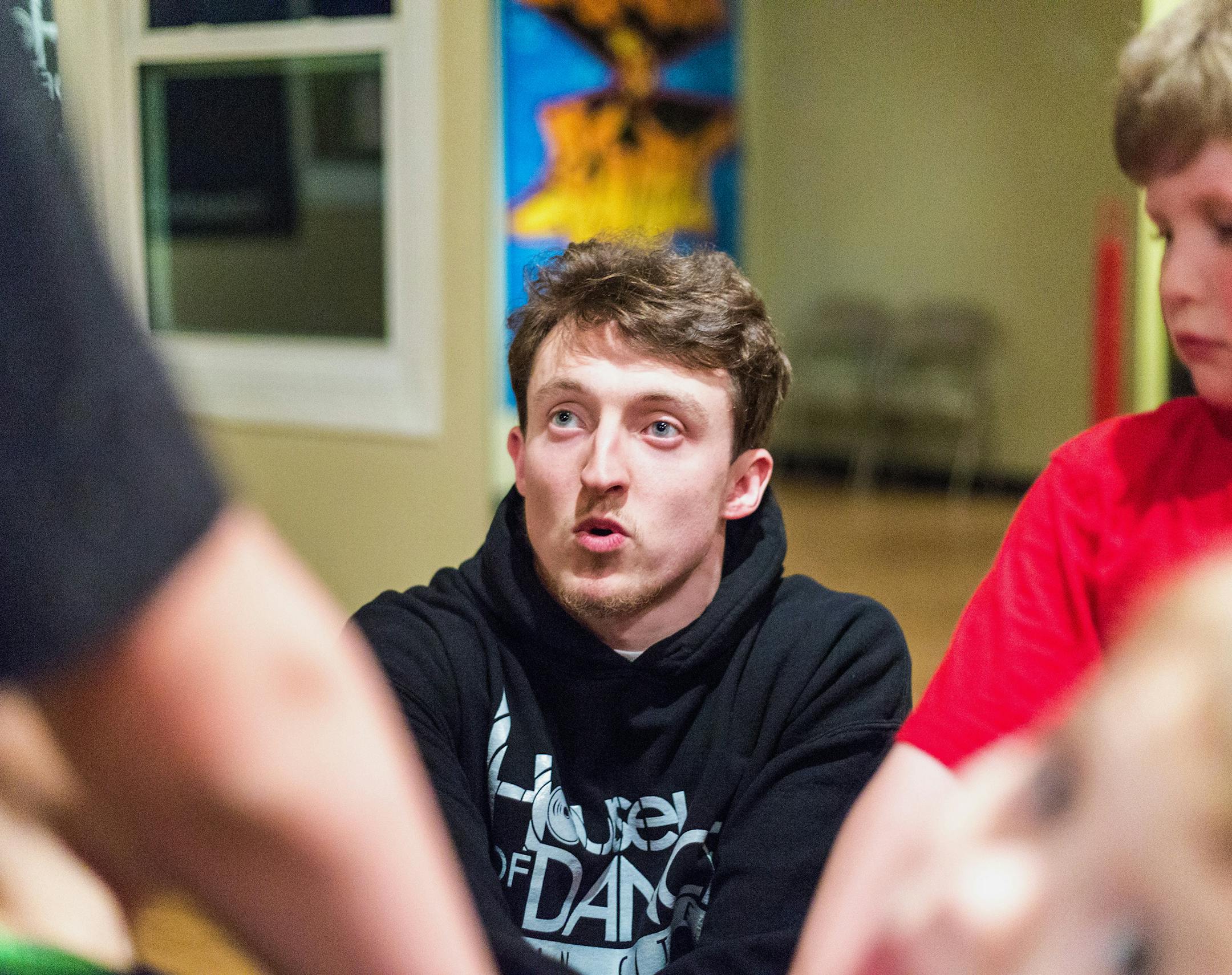 Jake Riley, Instructor and Owner of House of Dance givs a pump up speech to his class, Feb. 26] Elizabeth Brumley special to the Star Tribune * In a tiny walk-up studio on the back streets of Hopkins, a little slice of the 80s is lovingly preserved and passed on. The House of Dance teaches breakdancing -- a dance form that evokes images of MC Hammer parachute pants and spray-painted New York subway cars