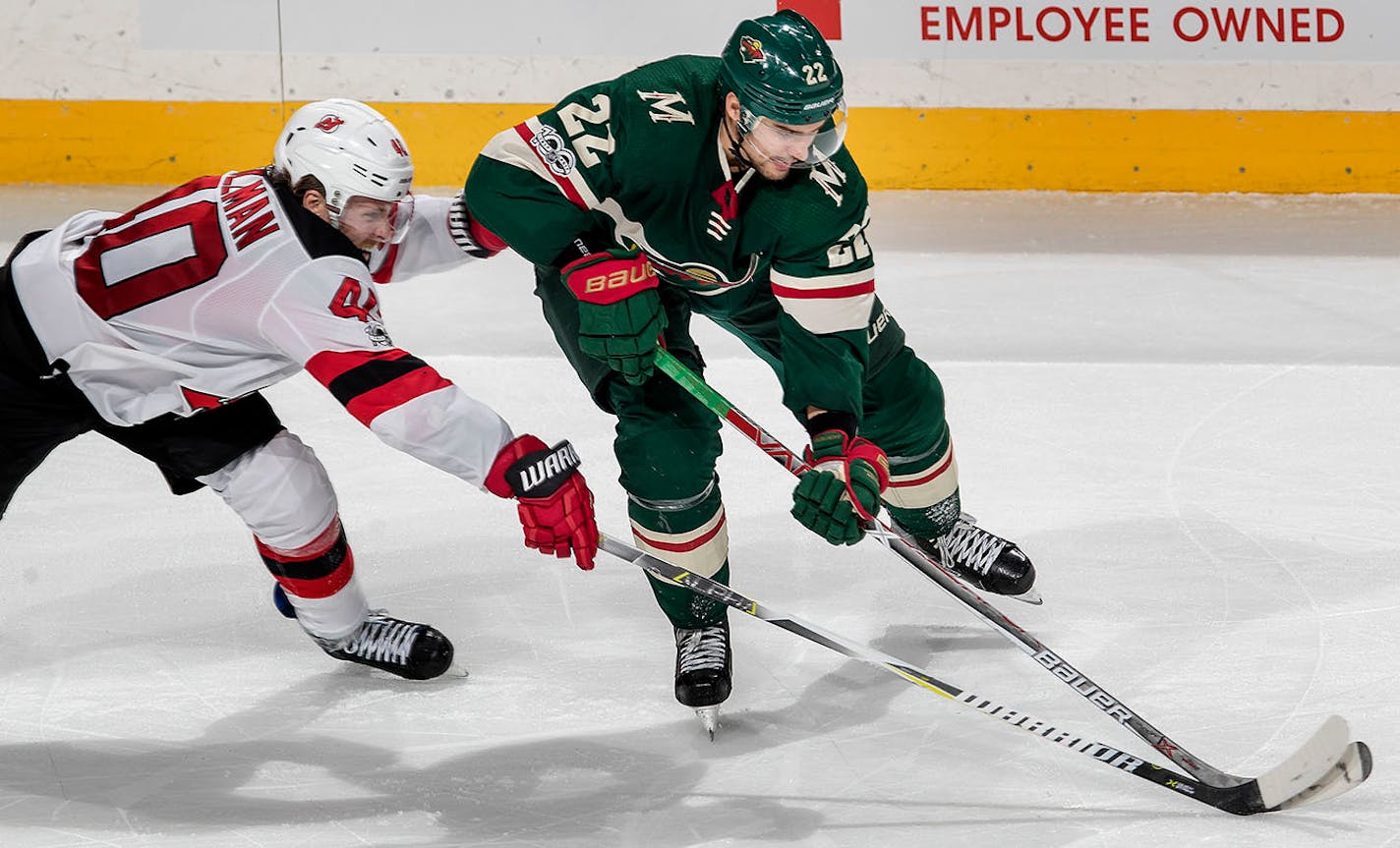 The Wild's Nino Niederreiter has been on a scoring tear.